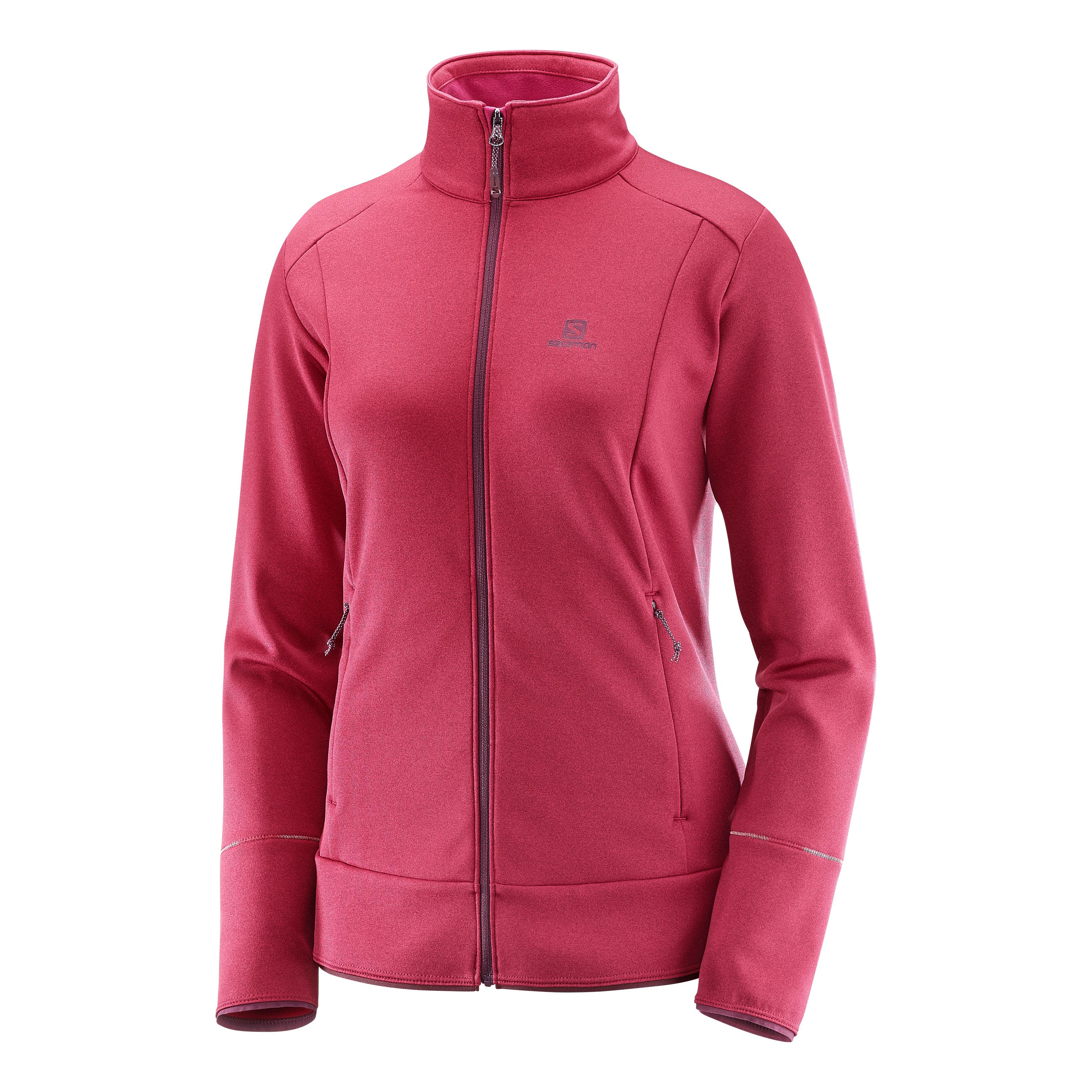 Salomon Discovery Full Zip Framboise XS 