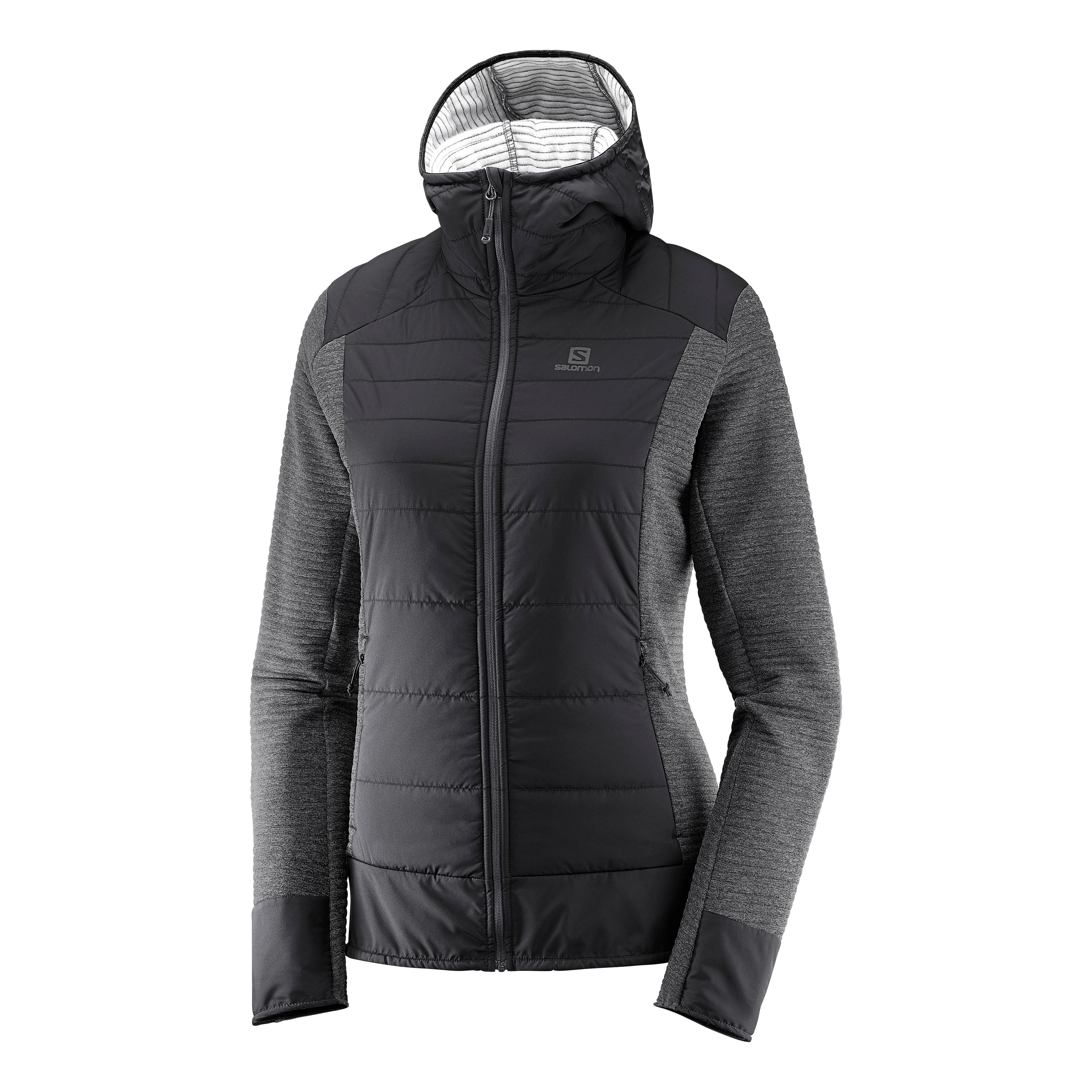 Salomon Right Nice Hybrid Hoodie Gris XS 