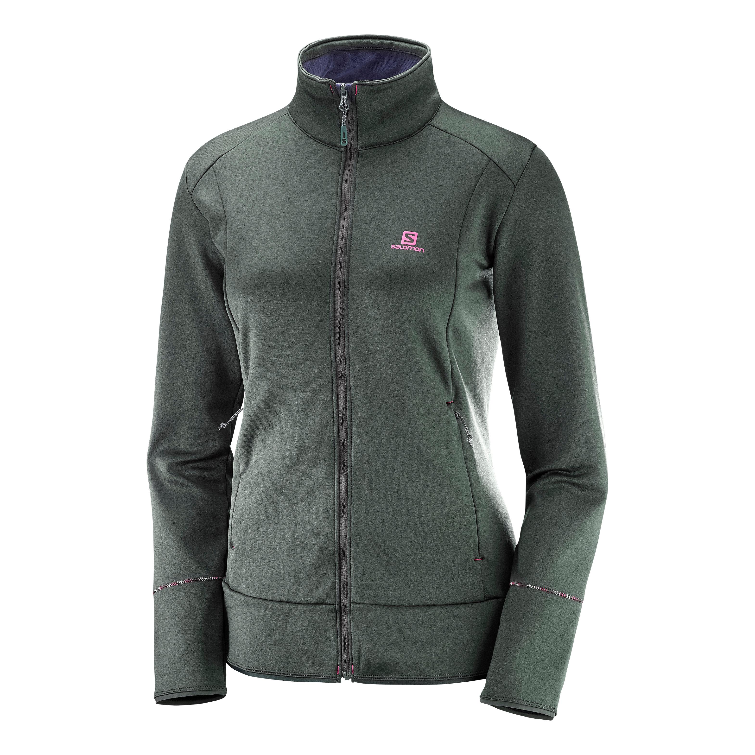 Salomon Discovery Full Zip Kaki S 