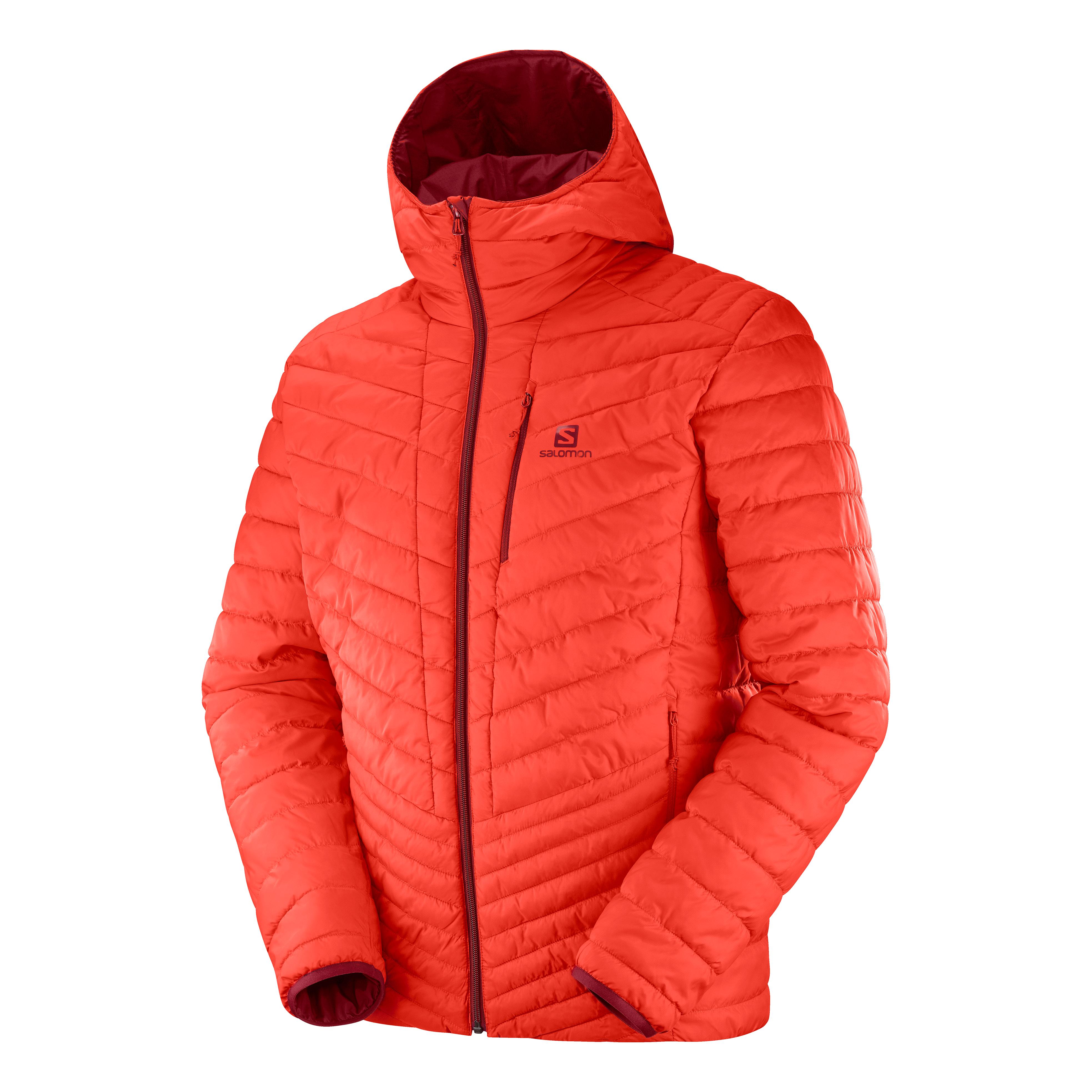 Salomon Drifter Loft Hoodie Orange M 