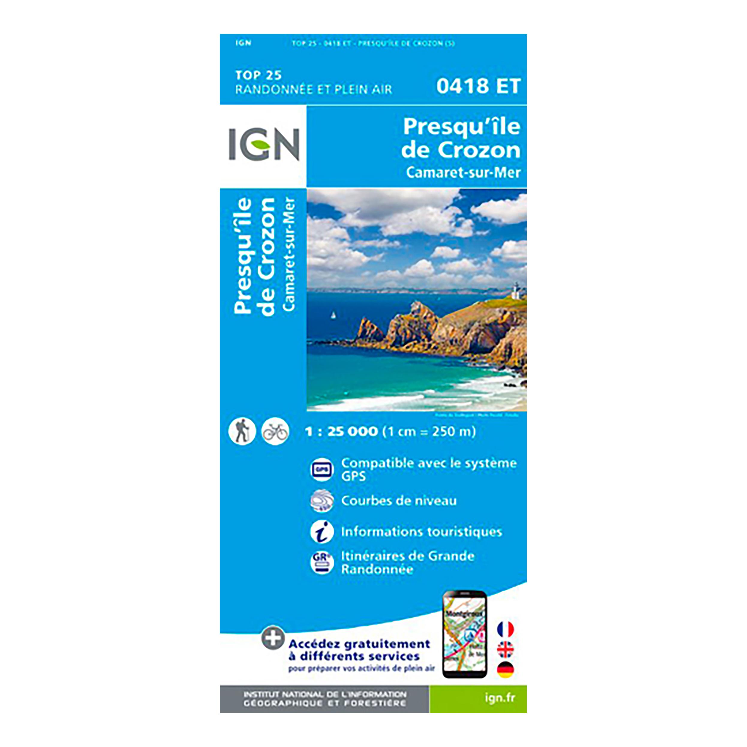 Cap Diffusion Top 25 - Camaret/Presqu'ile de Crozon Bleu 