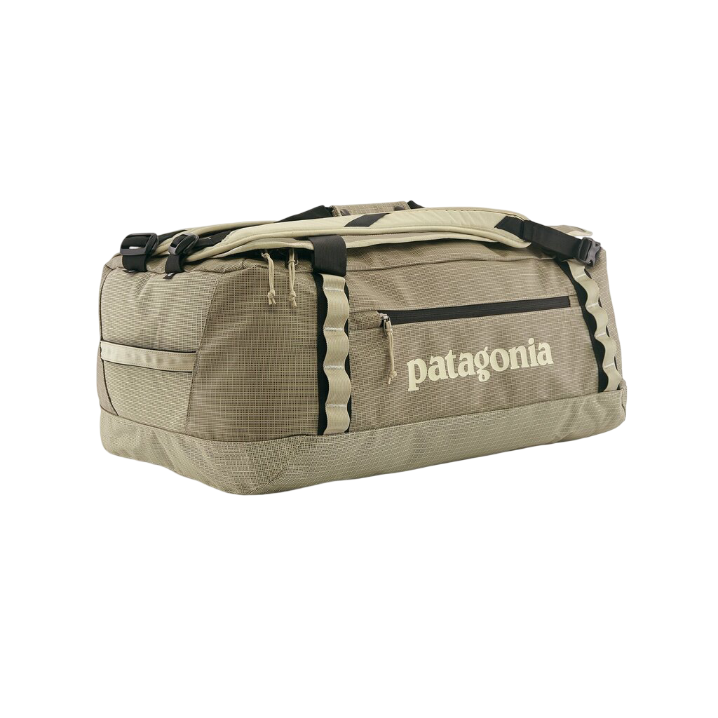 Patagonia Beige Black Hole Duffel 55L