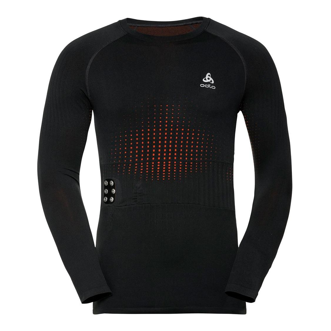 Odlo Shirt Long Sleeves Crew Neck I-Thermic Noir S 