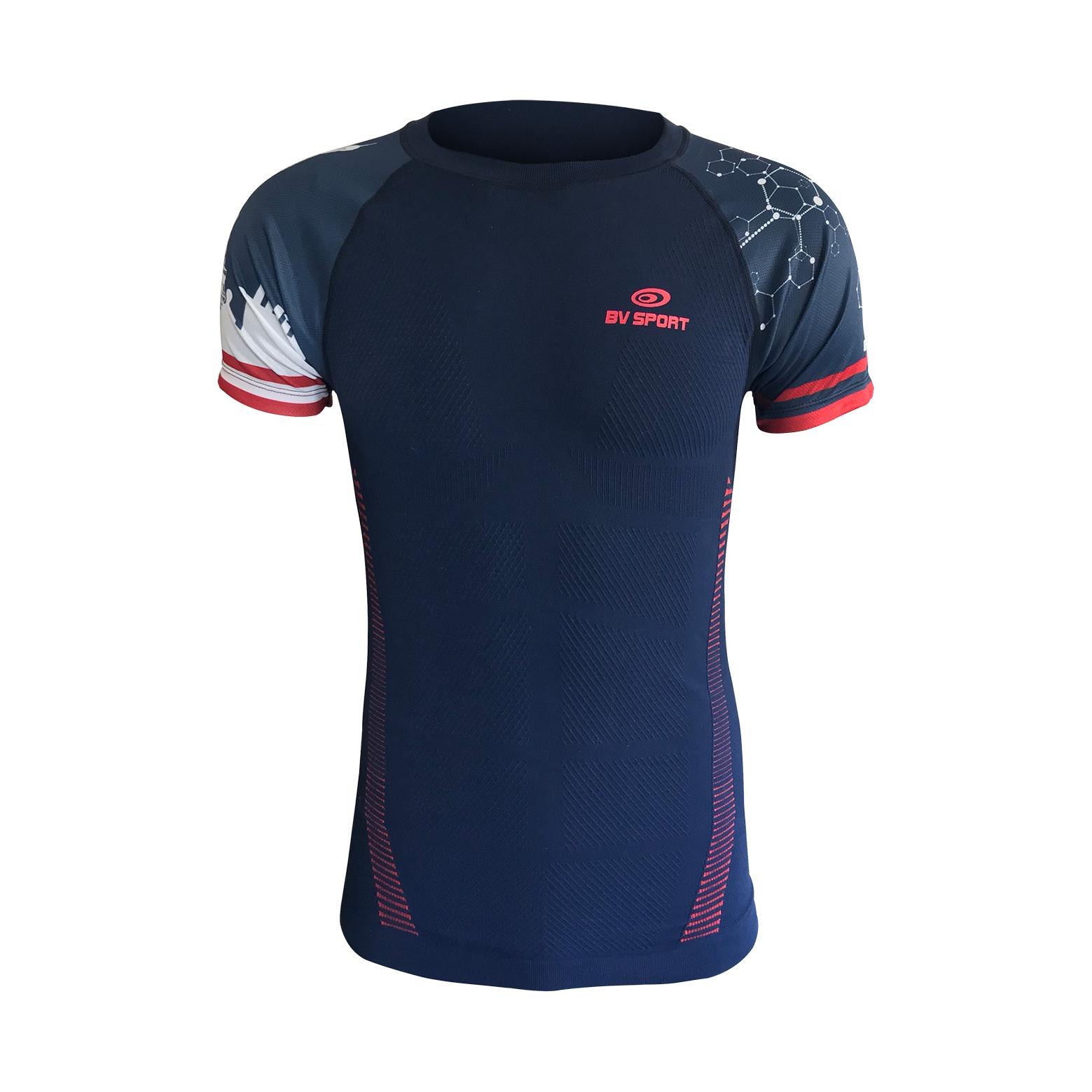 BV Sport RTech Manches Courtes - Collector Edition Paris Bleu marine S 