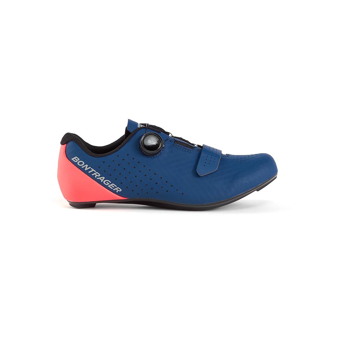 Bontrager Circuit Road Navy/Radioactive Coral Bleu marine 36 