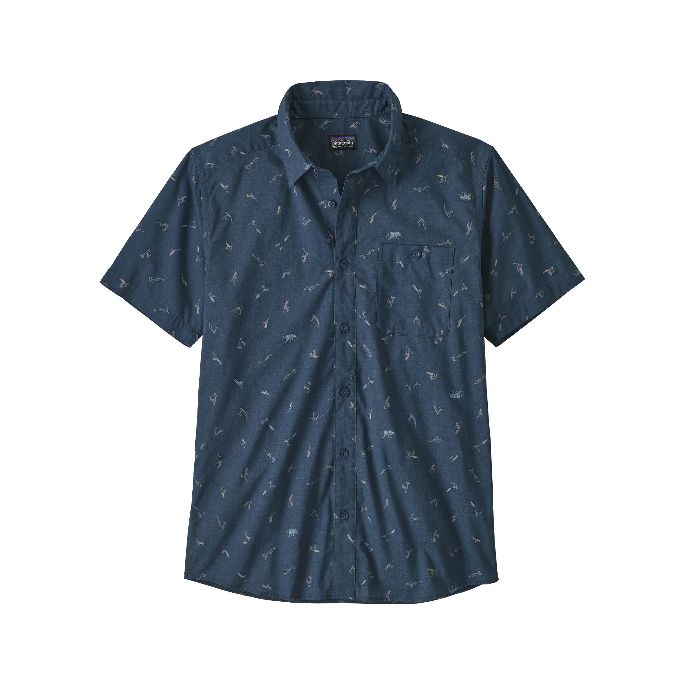 Patagonia Go To Shirt Bleu marine XL 