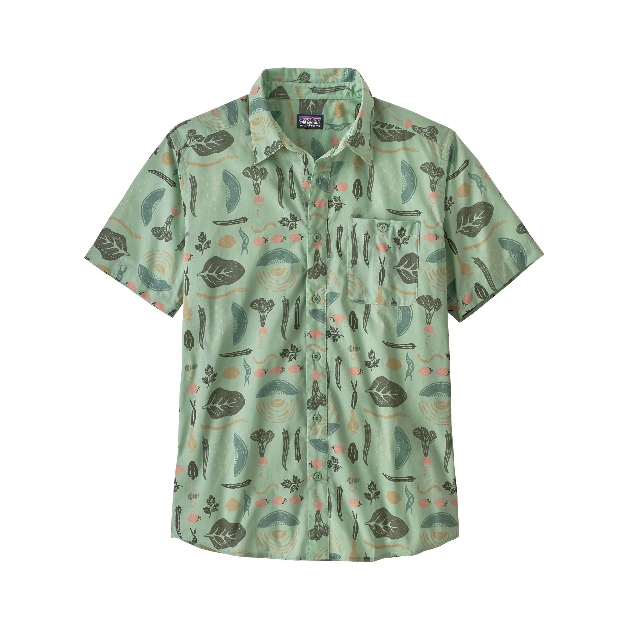 Patagonia Go To Shirt Vert militaire S 