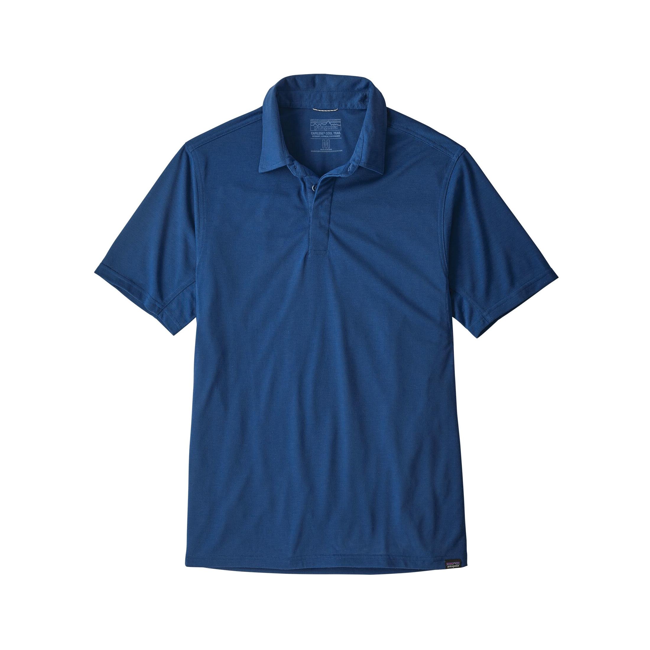 Patagonia Cap Cool Trail Polo Bleu foncé S 