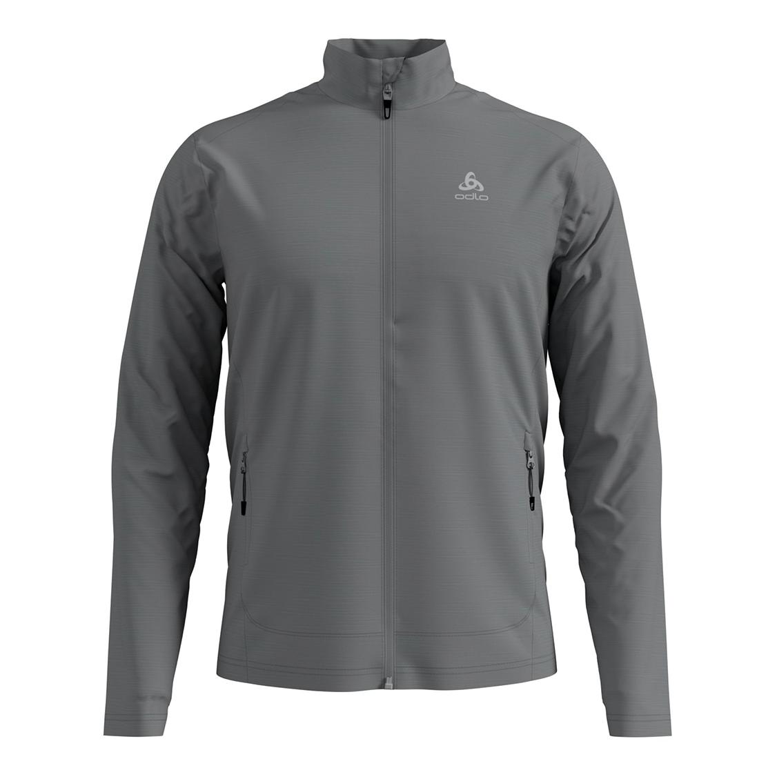 Odlo Midlayer Full Zip Blaze Ceramiwarm Element Gris M 