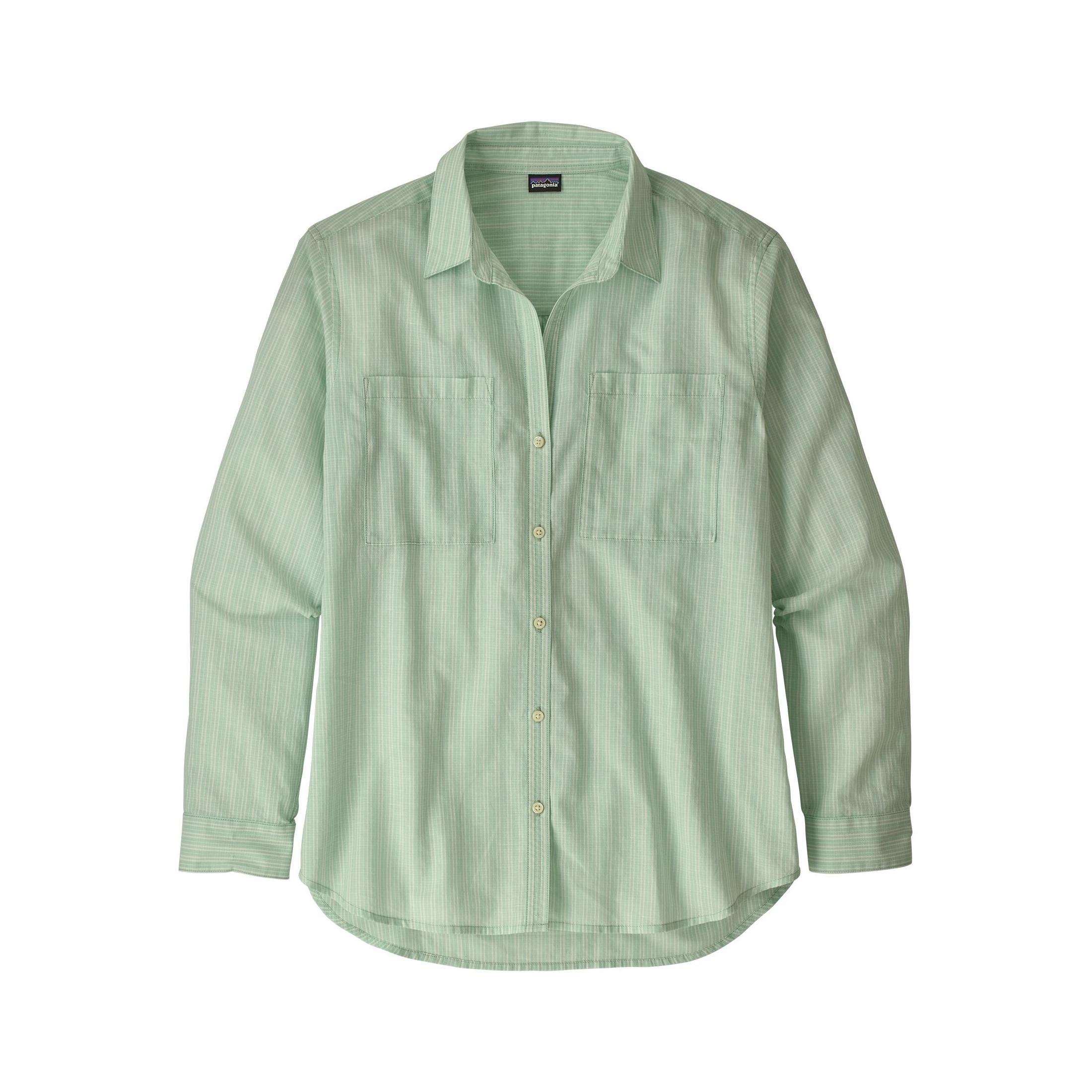 Patagonia LW A/C Buttondown Vert pastel XS 