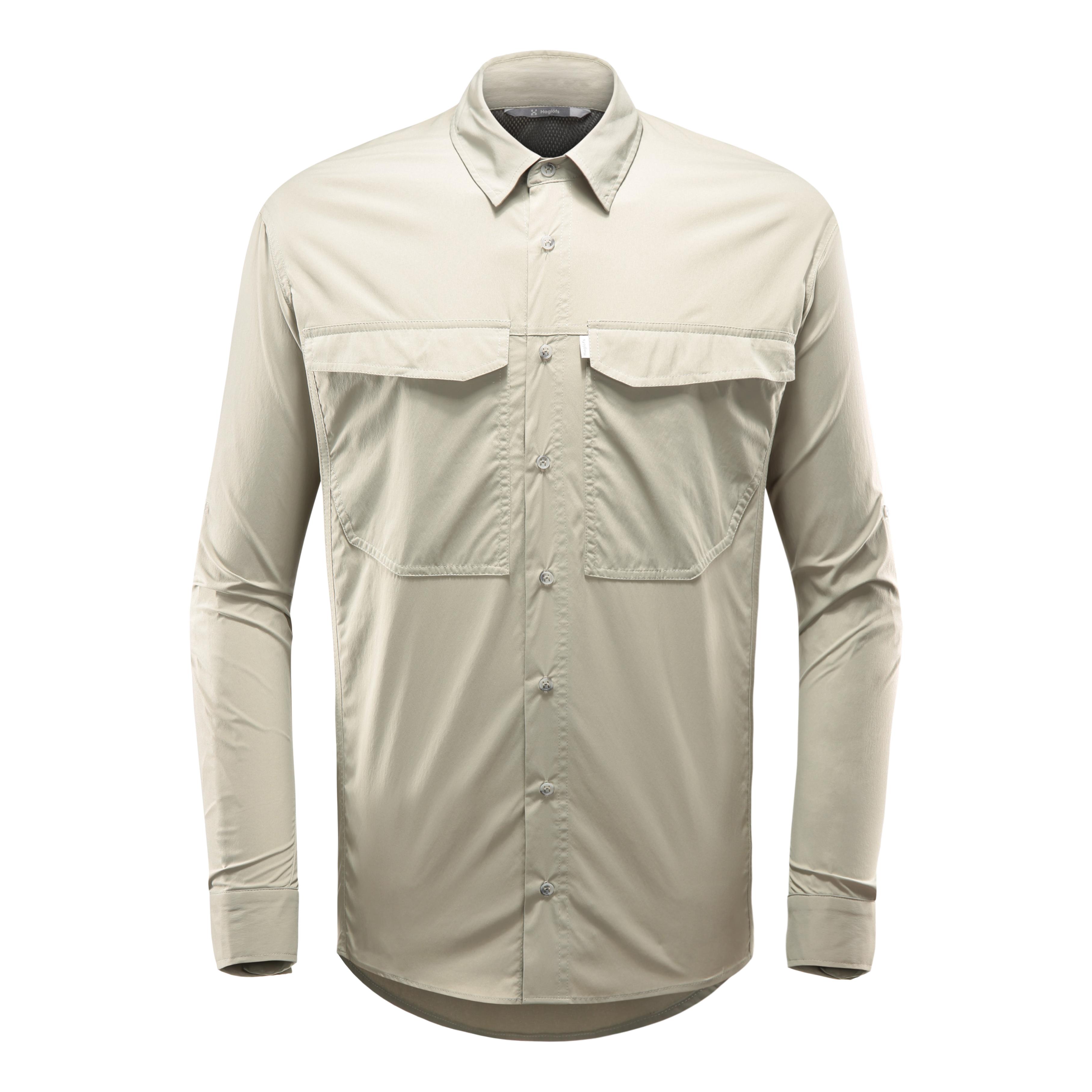 Haglofs Salo Long Sleeve Shirt Beige S 