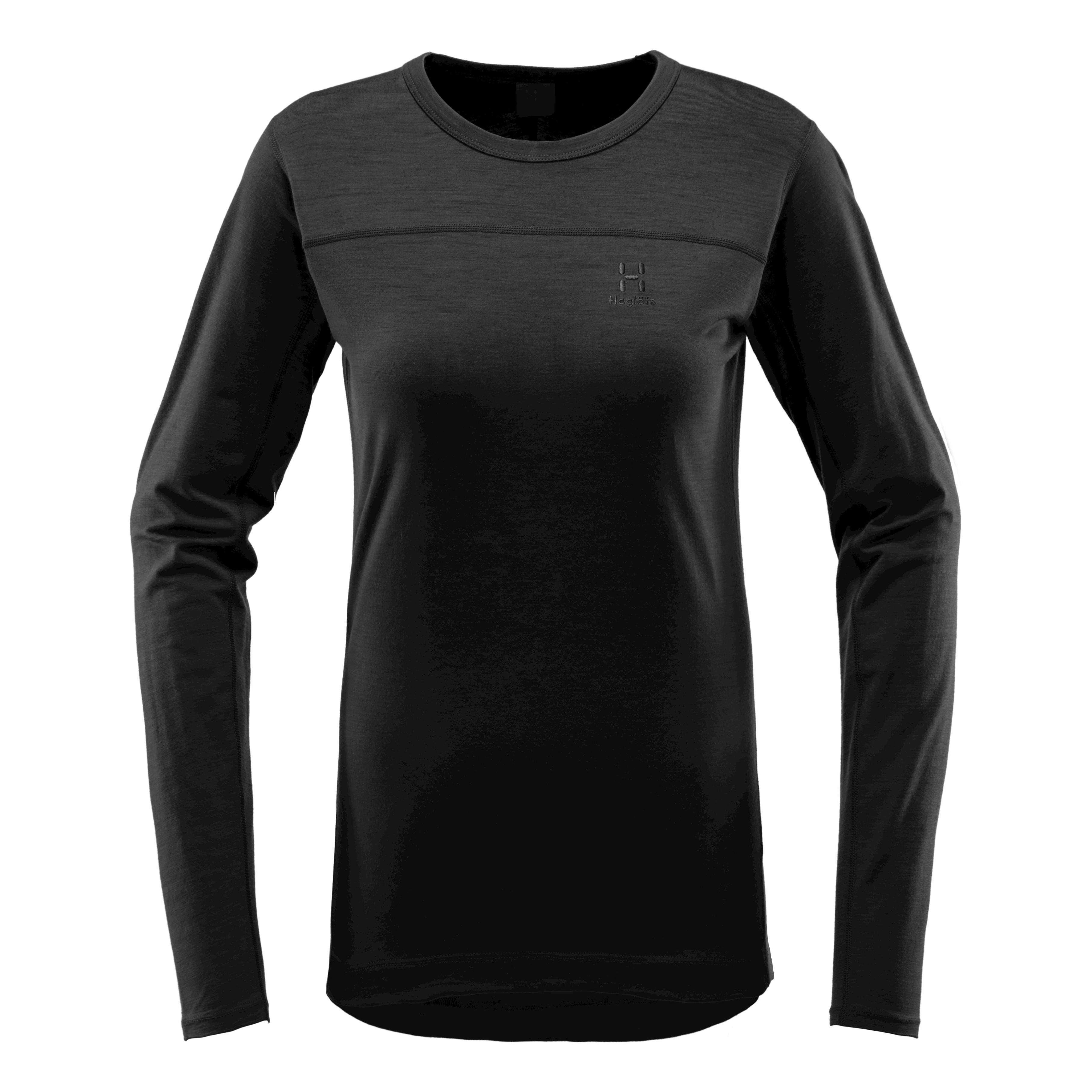 Haglofs Actives Wool Roundneck Noir S 