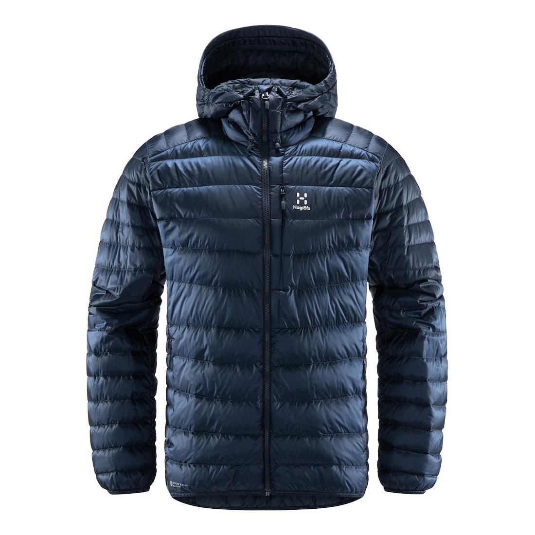 Haglofs Roc Down Hood Bleu foncé S 