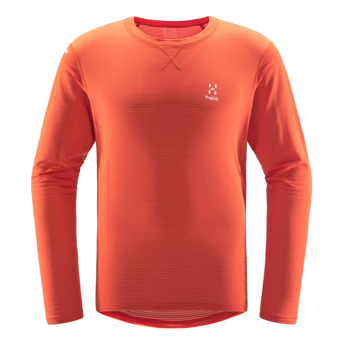 Haglofs L.I.M Mid Roundneck Orange S 