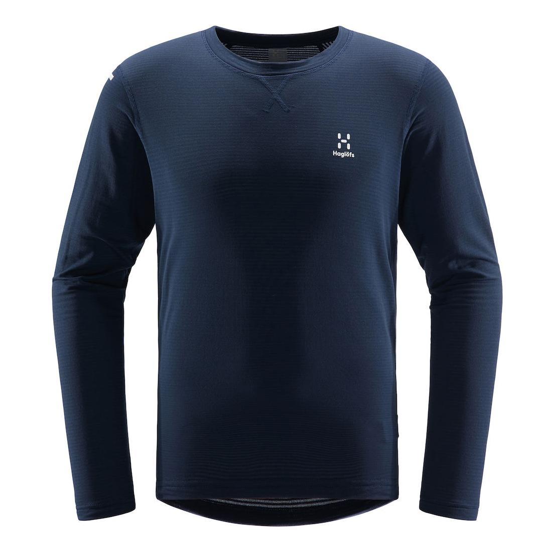 Haglofs L.I.M Mid Roundneck Bleu foncé XL 