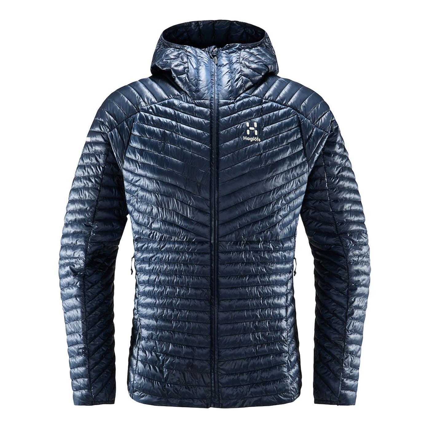 Haglofs L.I.M Mimic Hood Bleu foncé S 