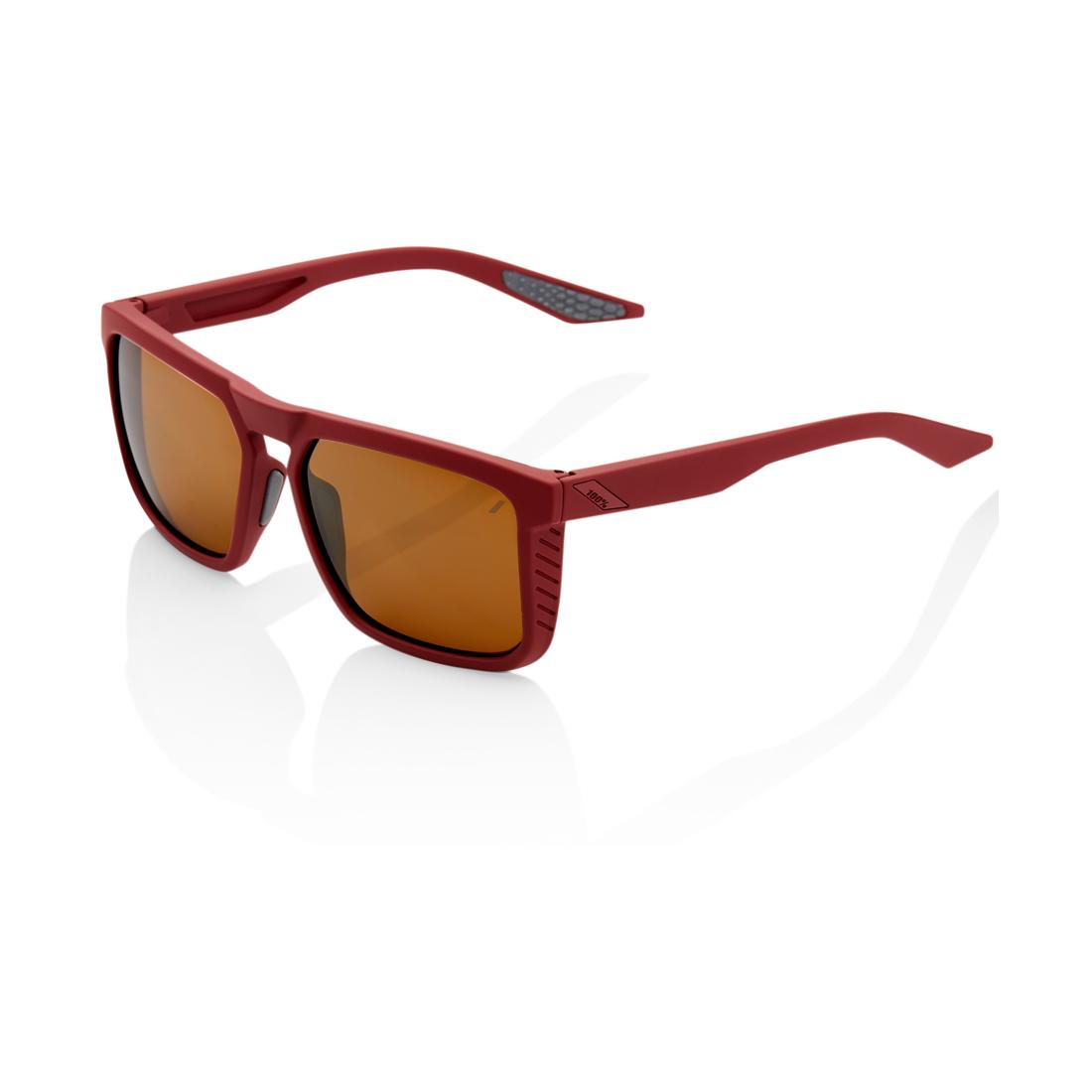 100% RENSHAW - Soft Tact Crimson - Bronze Lens Marron 