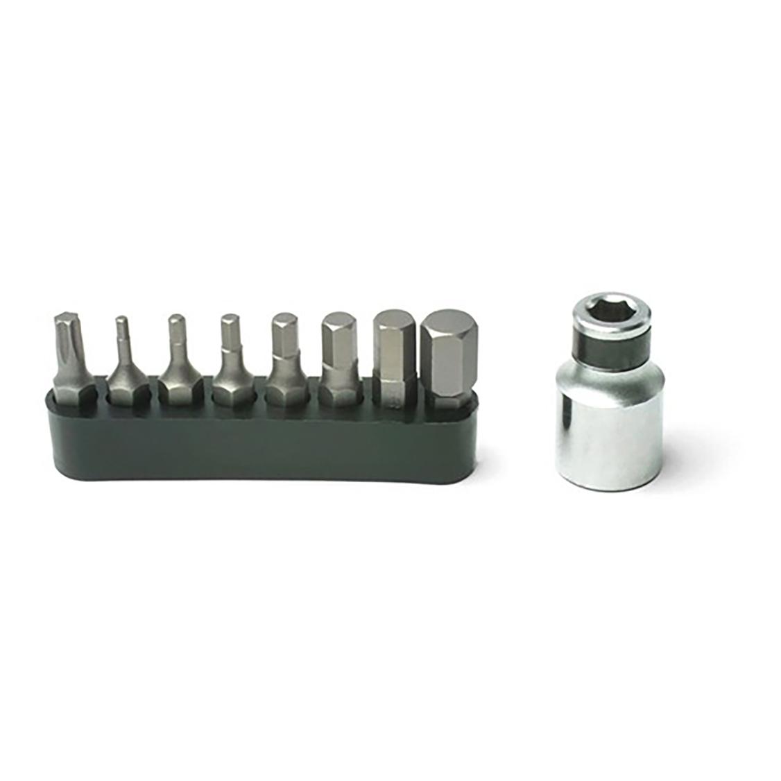 Pedro's Embouts BTR Hex Bit Set Noir 