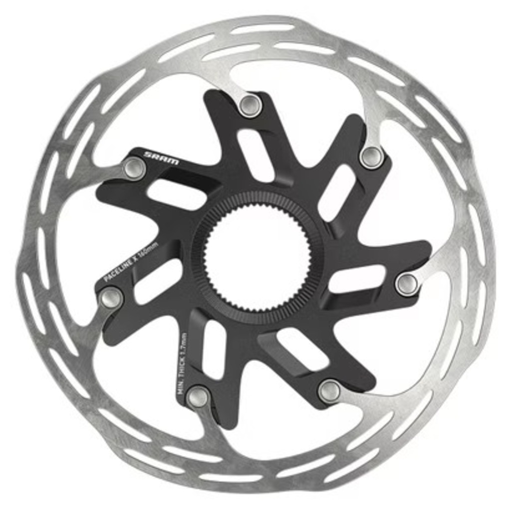 Sram Unisex Silber Bremsscheibe Rotor Paceline X Centerlock, Ø160mm, Größe 1 In - Image 4
