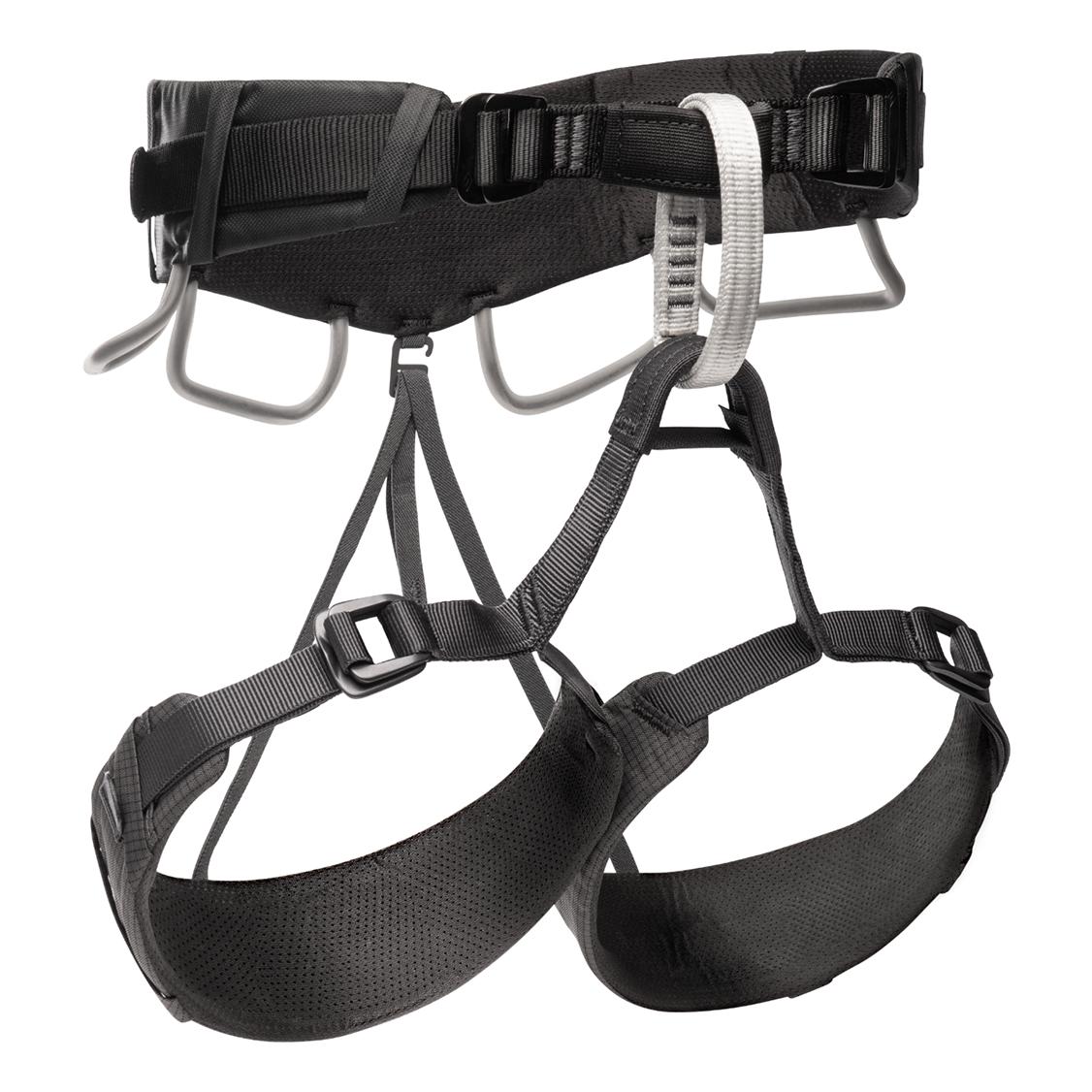 Black Diamond Momentum 4S Harness Anthracite Tussen 1 en 2 keer per week 