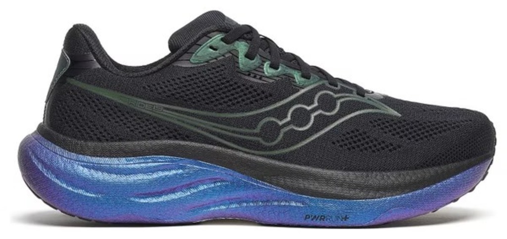Saucony Noir Ride 19 Man Black