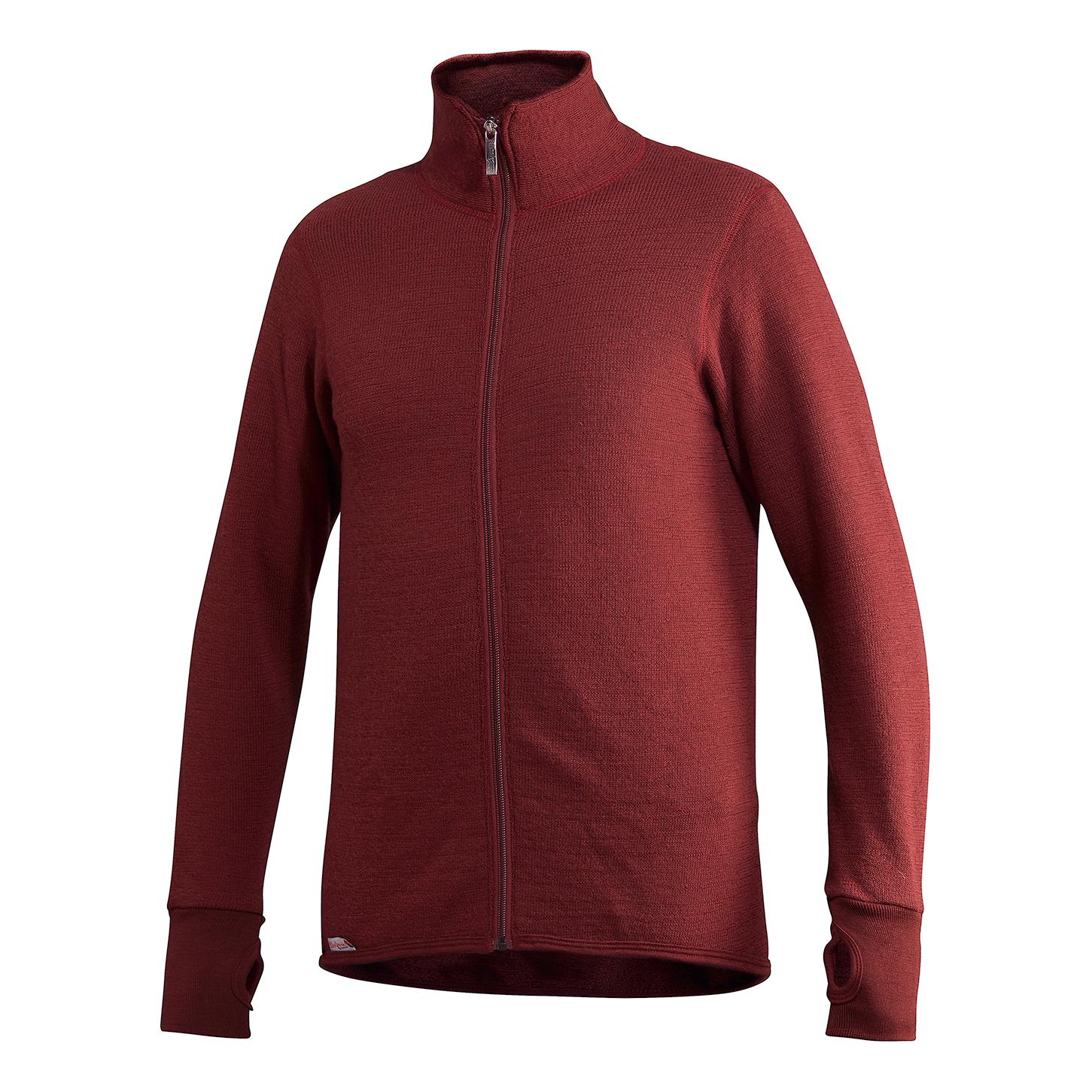 Woolpower Full Zip Jacket 400 Rouge M 