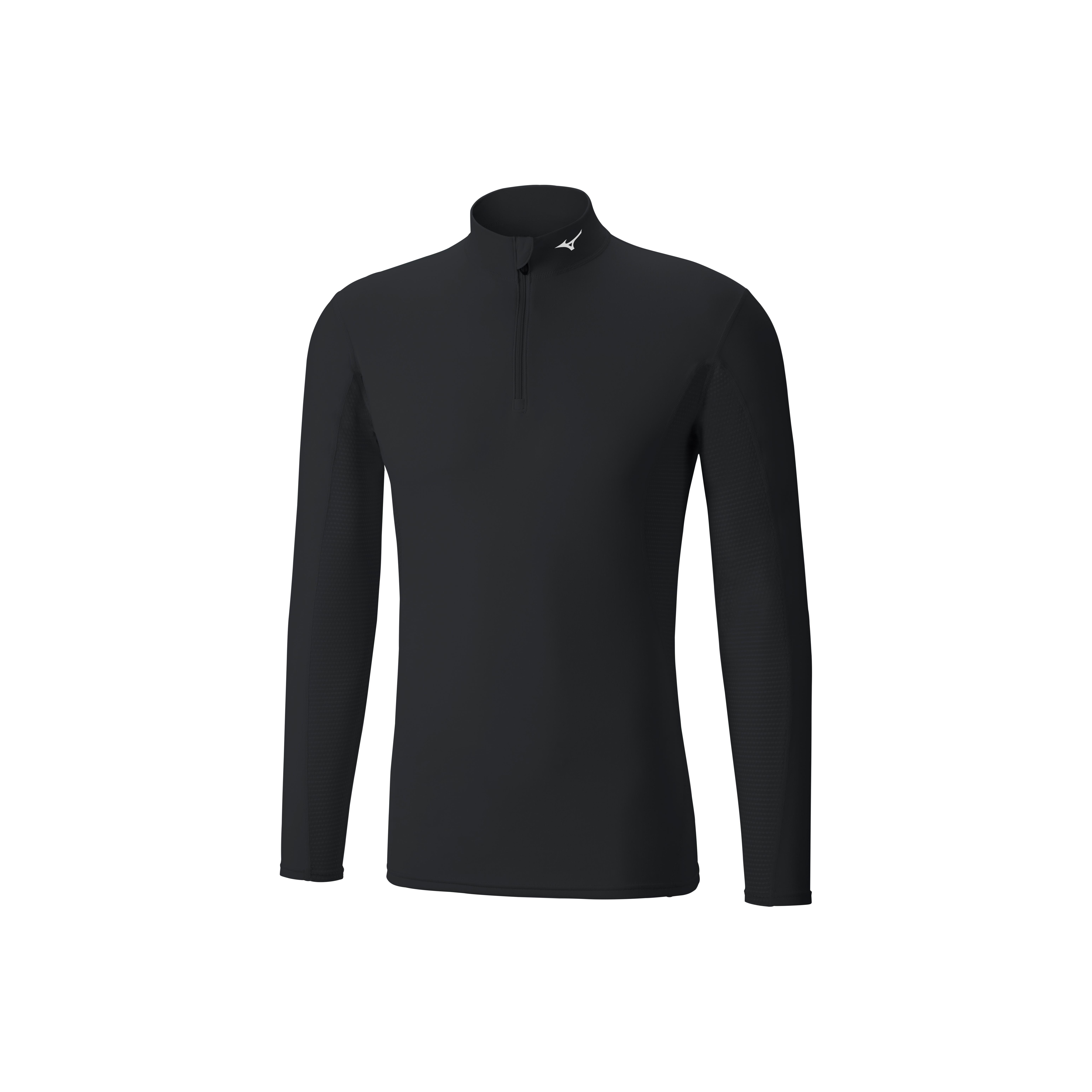Mizuno Mid Weight Demi-Zip Noir 