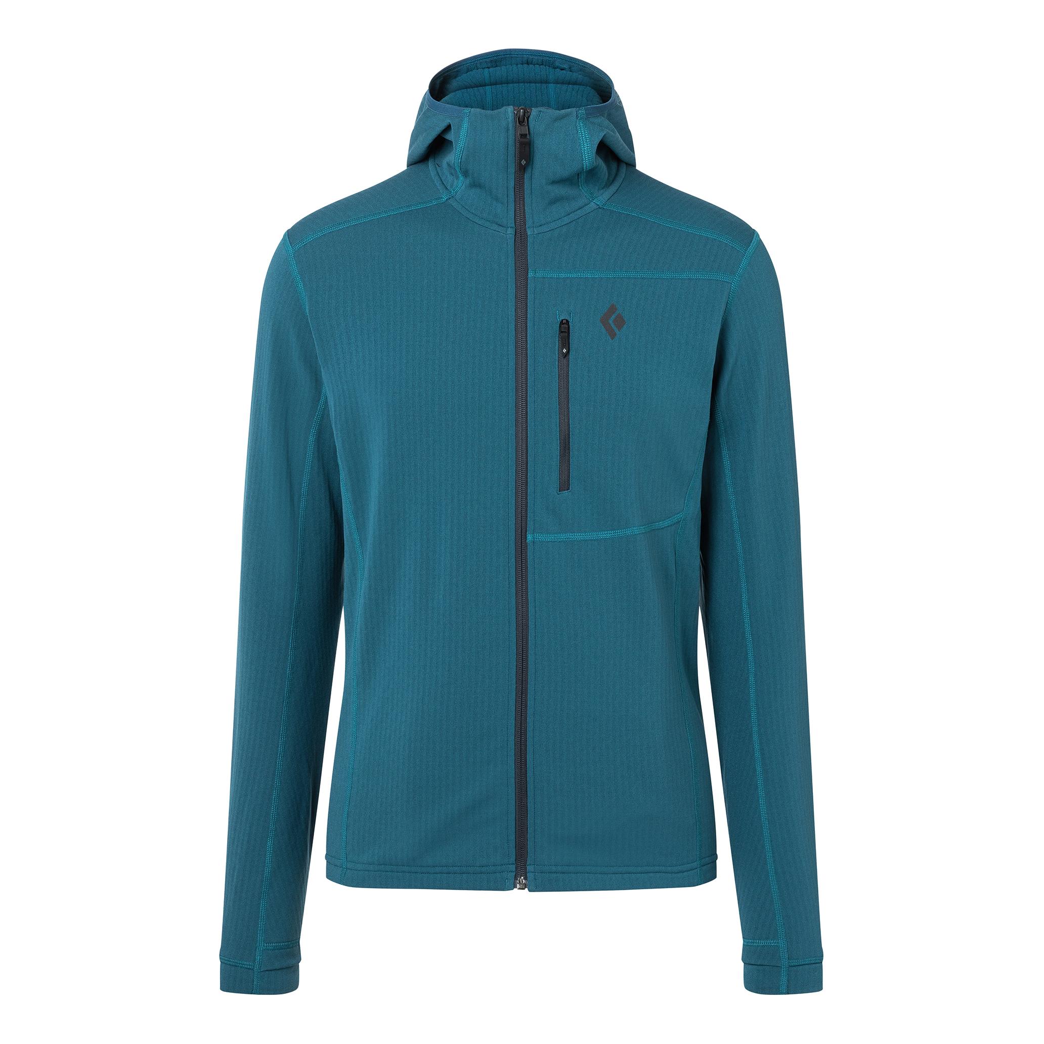 Black Diamond Coefficient Fleece Hoodie Bleu M 
