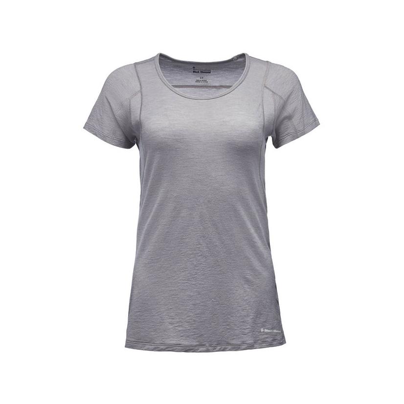 Black Diamond Rhythm Tee Gris clair XS
