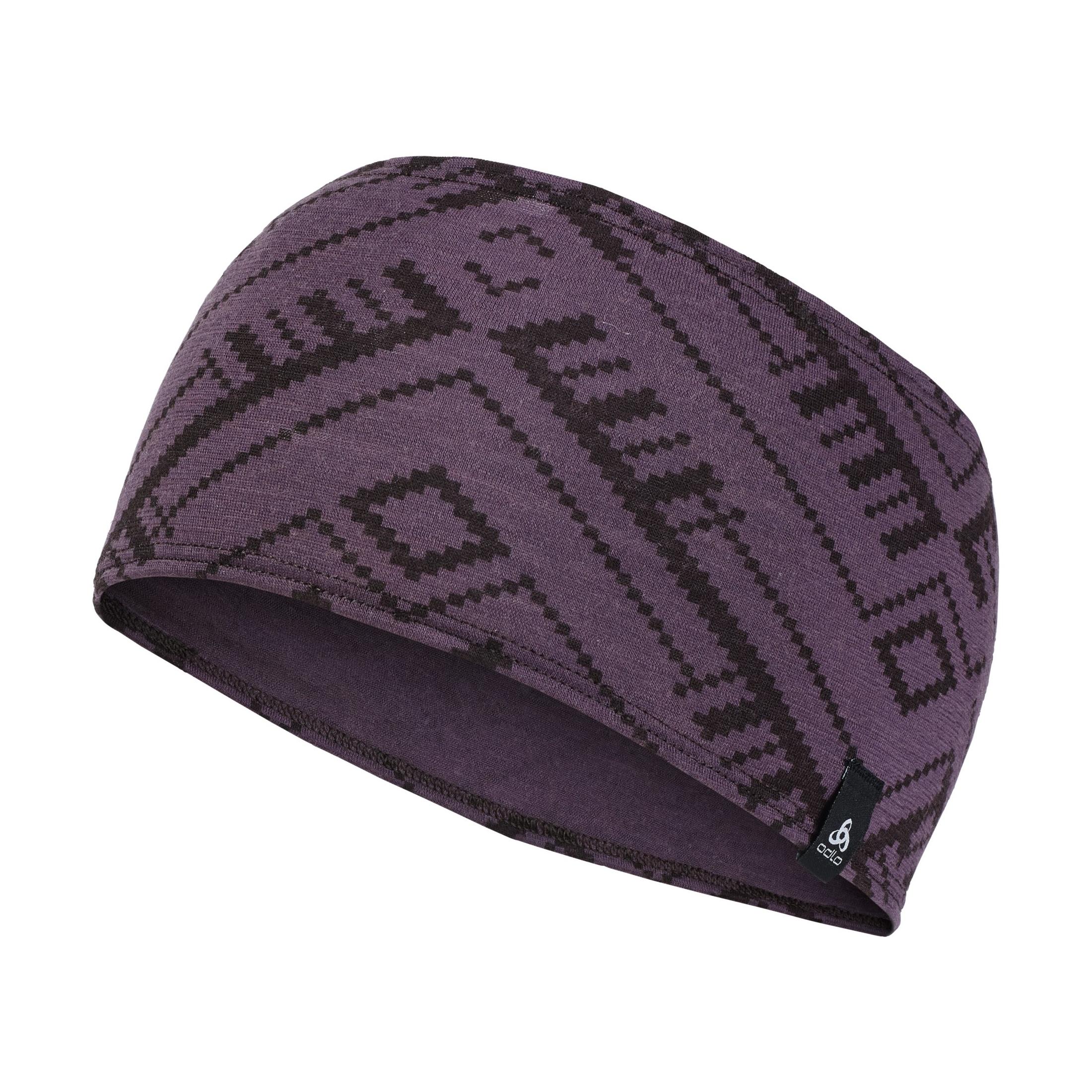 Odlo Bandeau Natural 100% Merino Warm Violet 