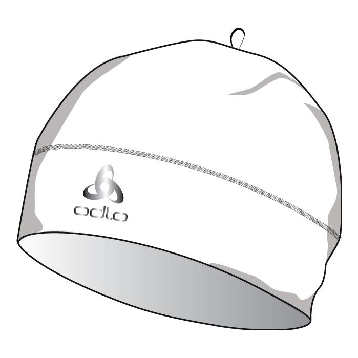 Odlo Hat Polyknit Warm Eco Blanc