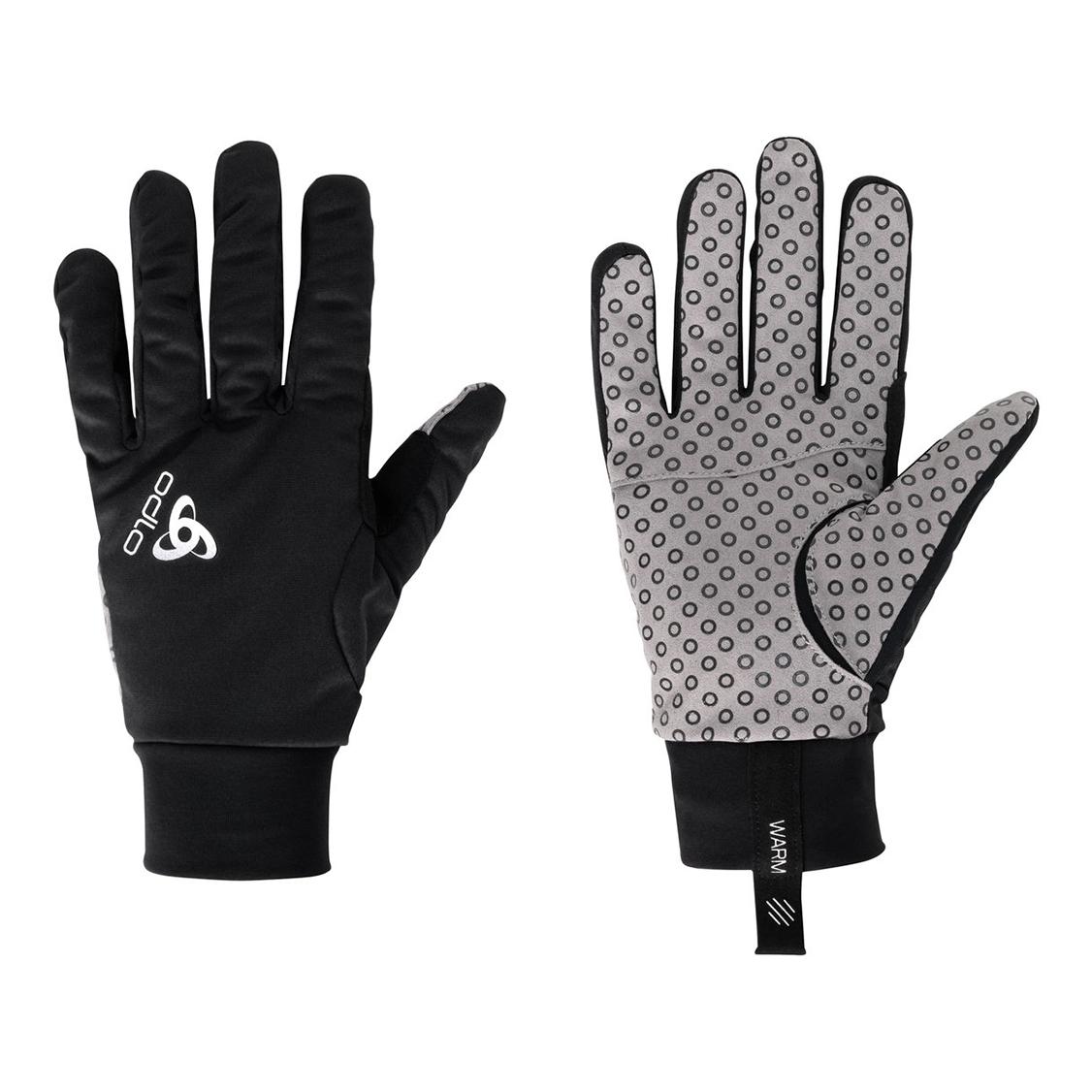 Odlo Gloves Aeolus Warm Noir XS 