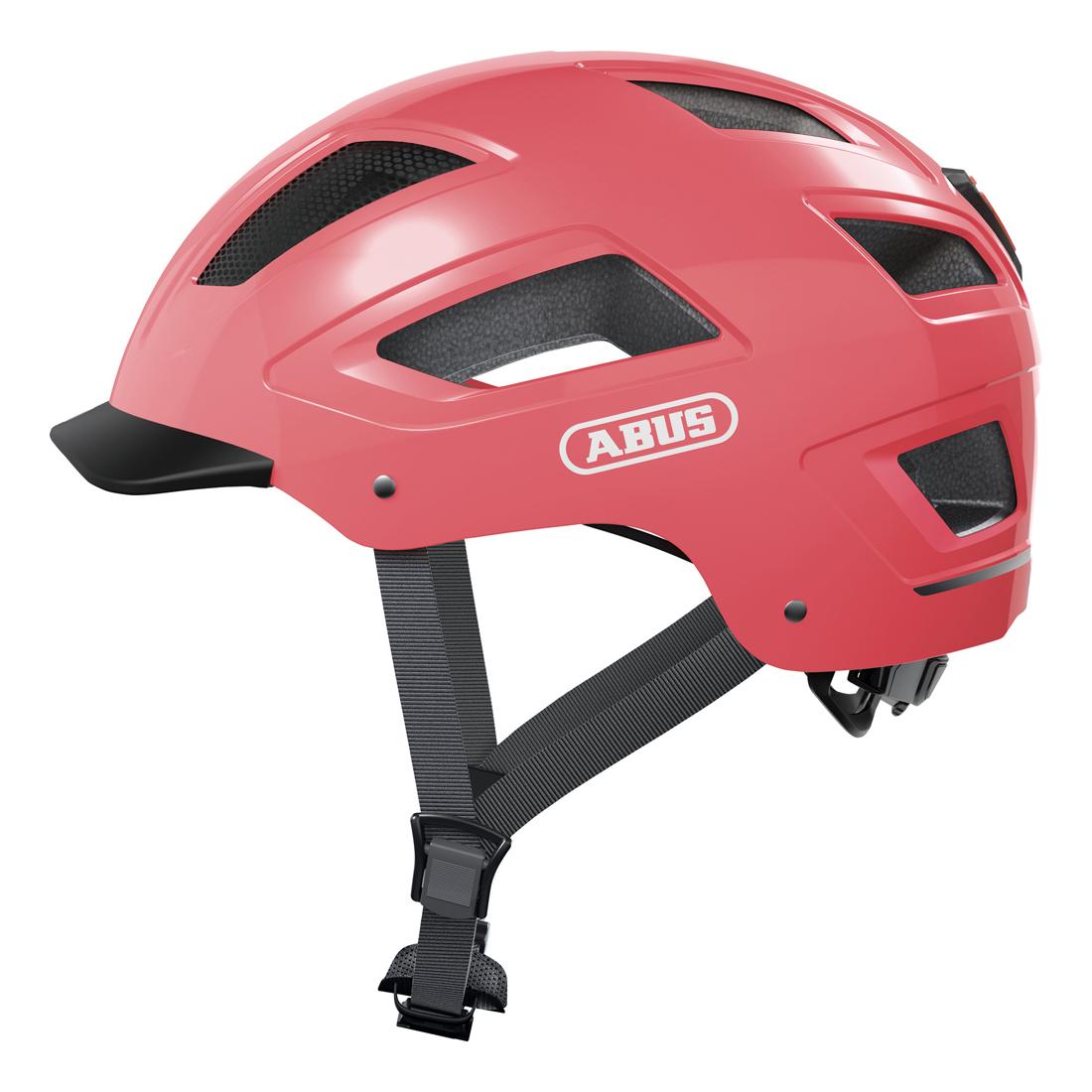 Abus Casque Hyban 2.0 living coral Rose M 