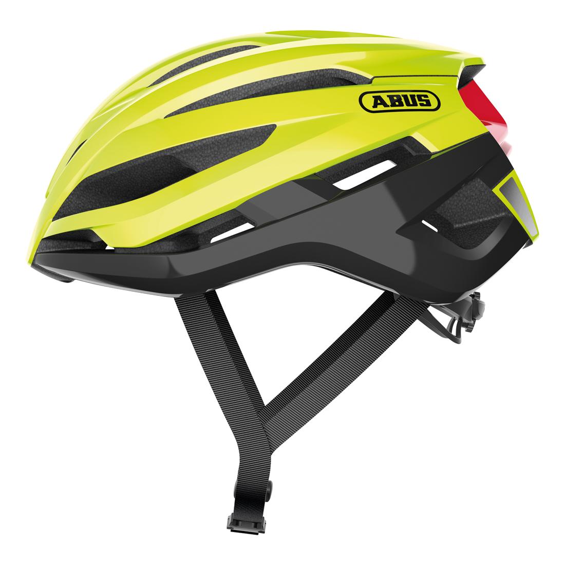Abus Casque route StormChaser Jaune fluo L 