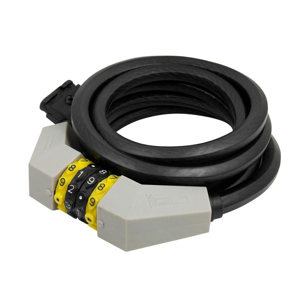 Michelin Câble antivol à code Ø12mm 2m Noir 