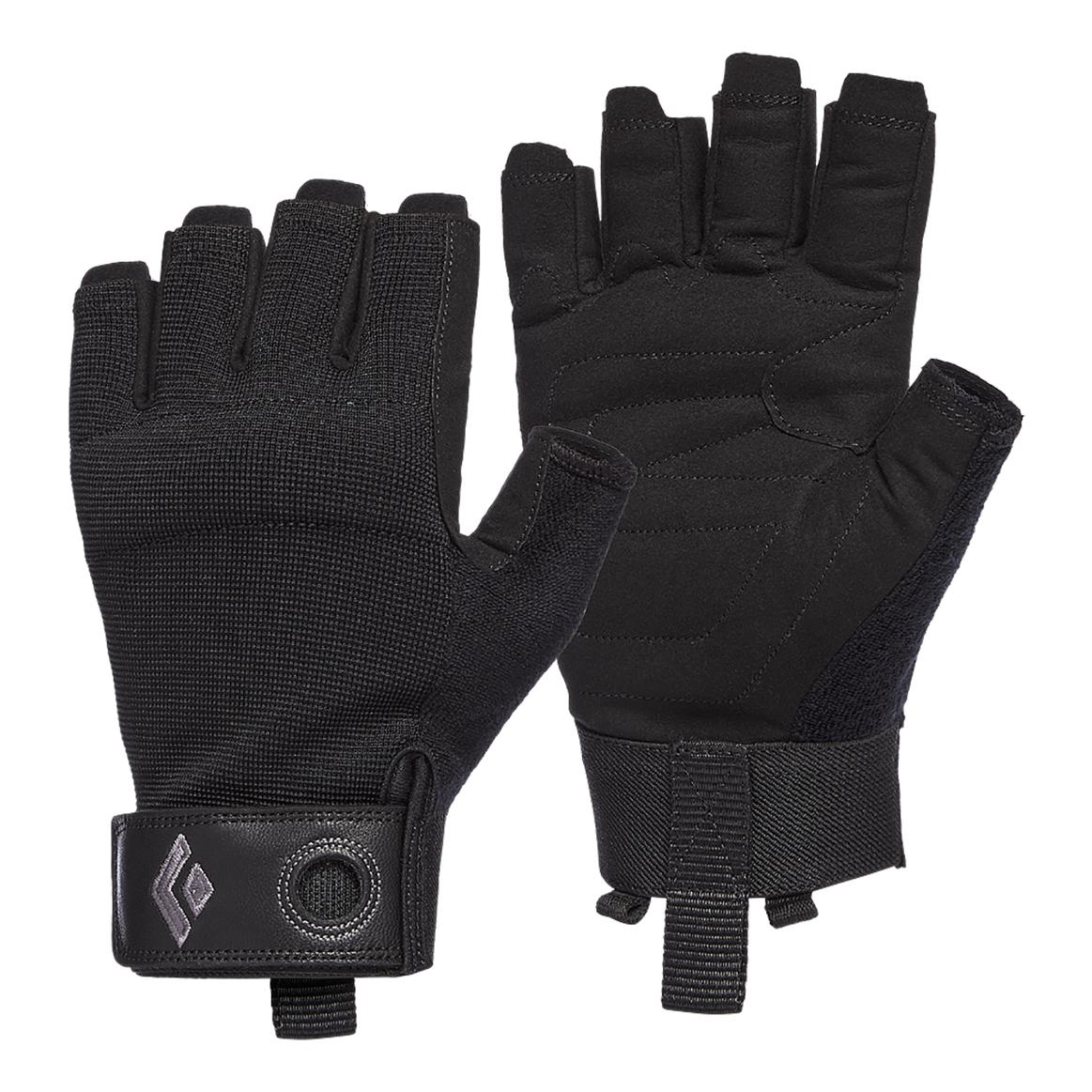 Black Diamond Crag Half-Finger Gloves Noir M 