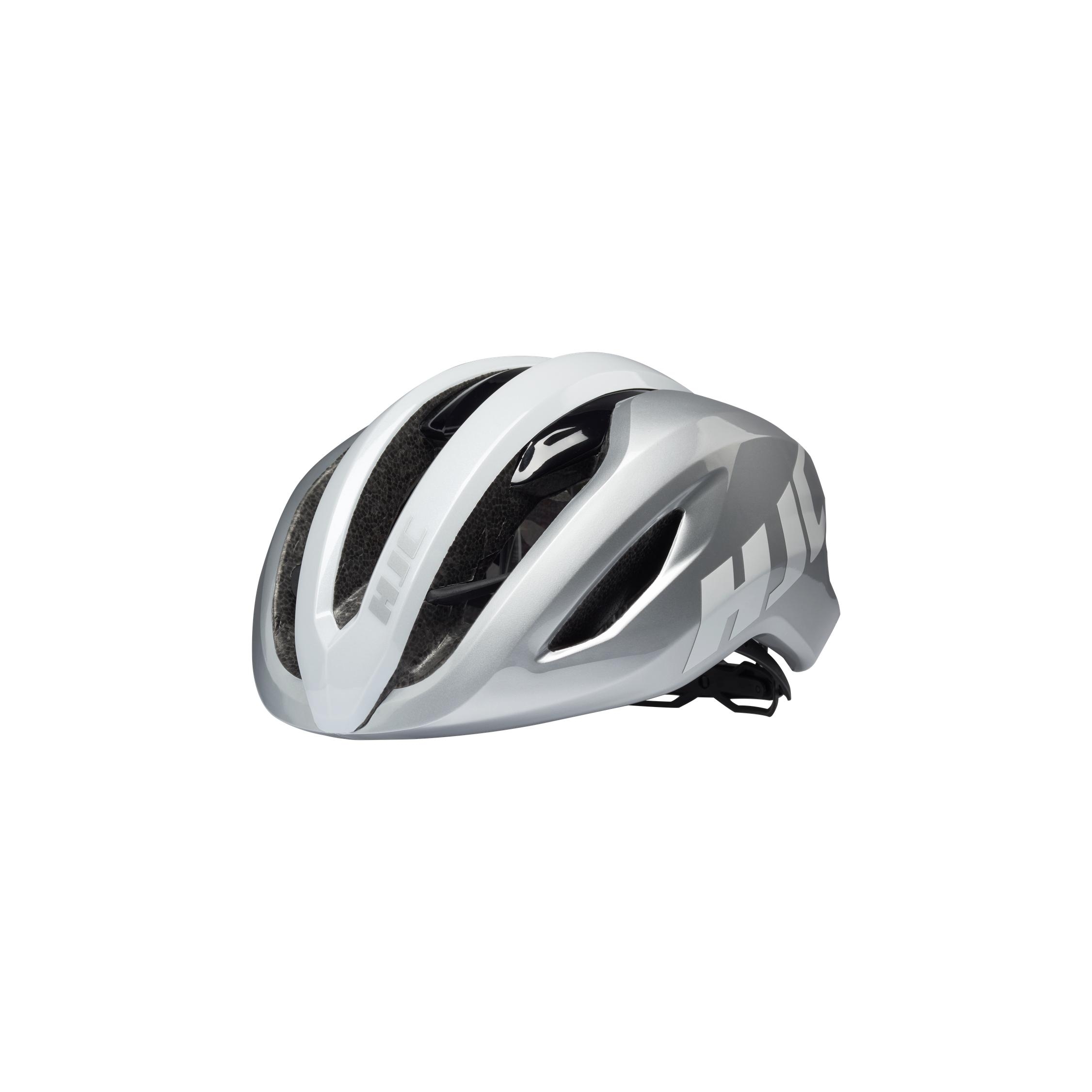 HJC VALECO Silver White Argenté S 