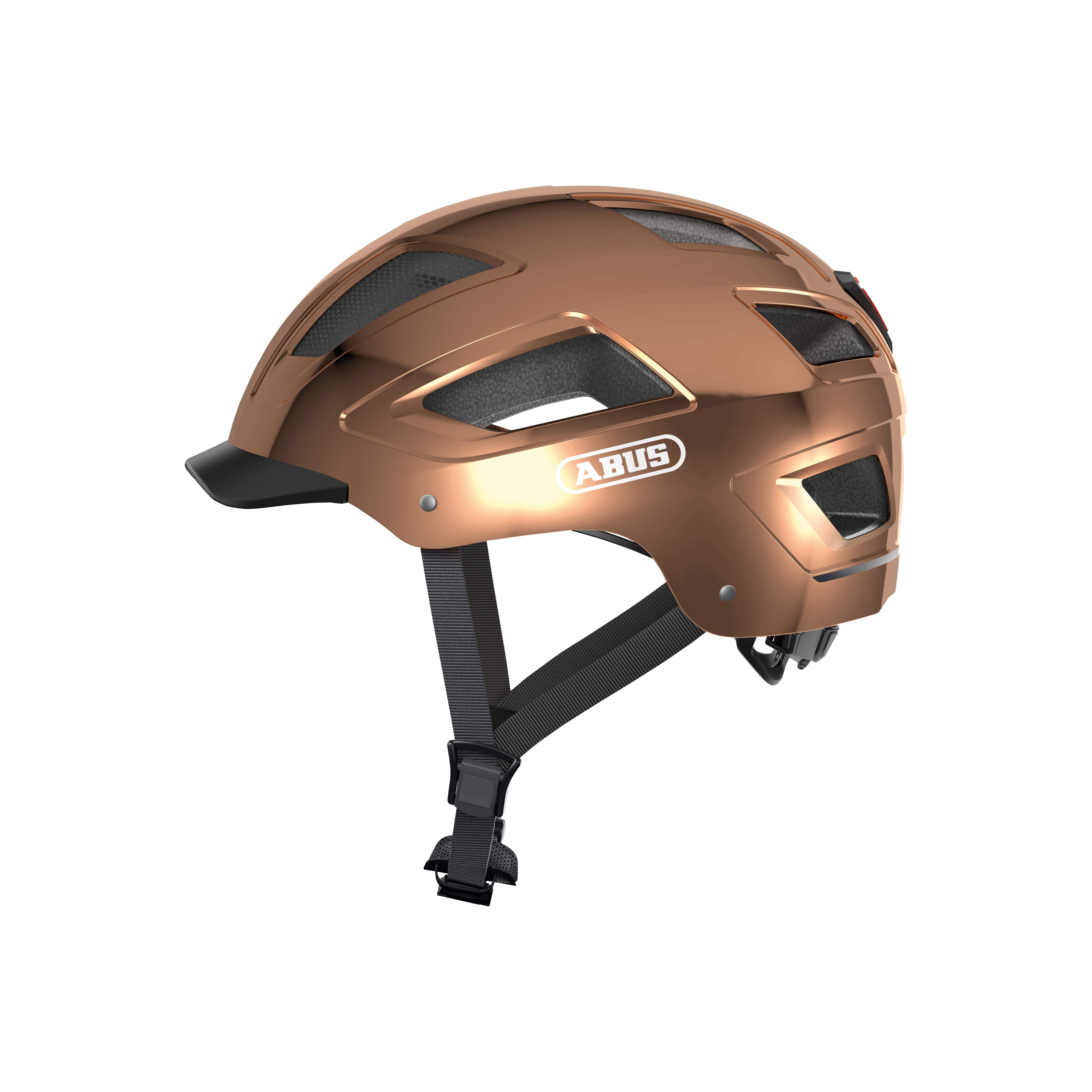 Abus Casque urbain Hyban 2.0 Chrome Rosé Cuivre M 