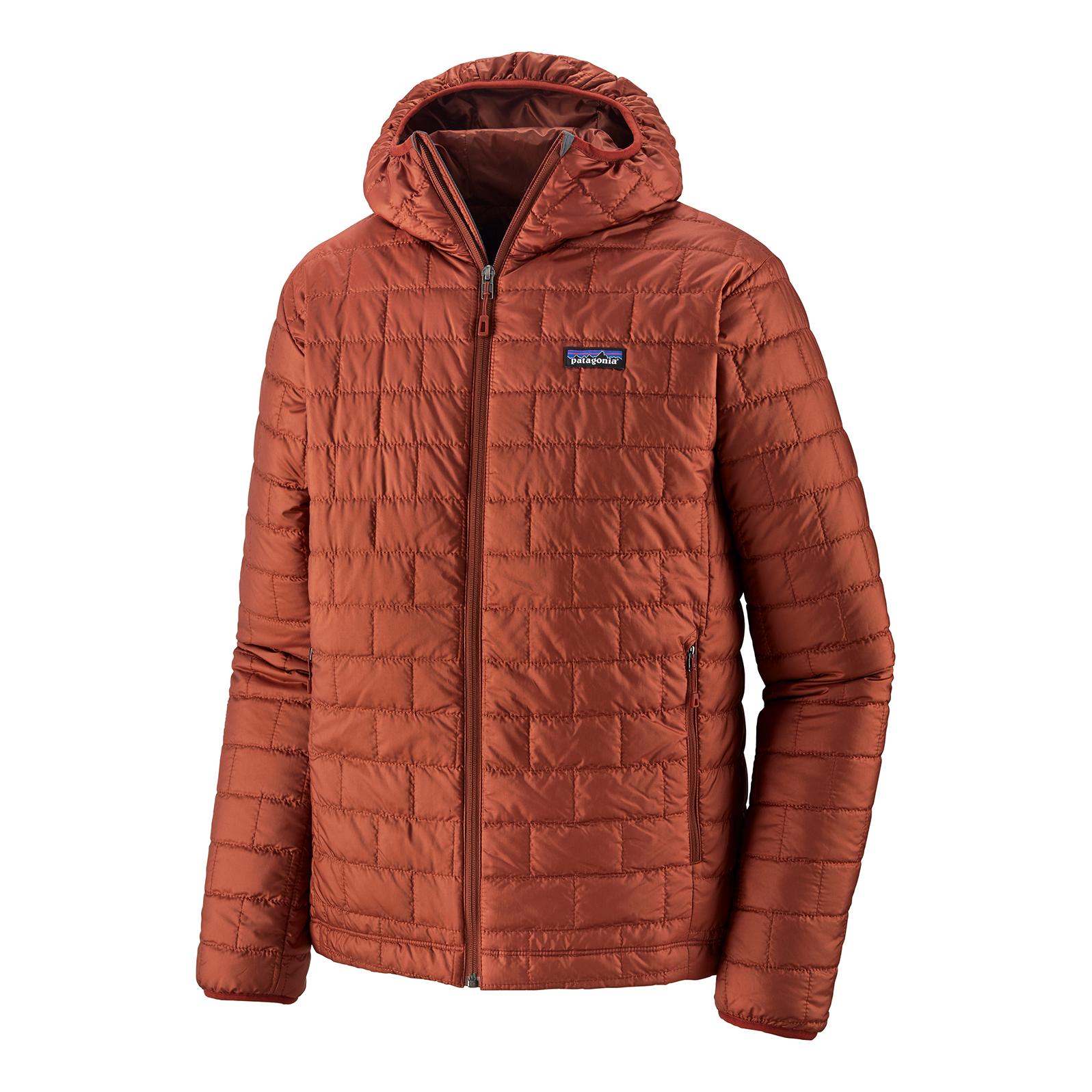 Patagonia Nano Puff Hoodie Rouge L 