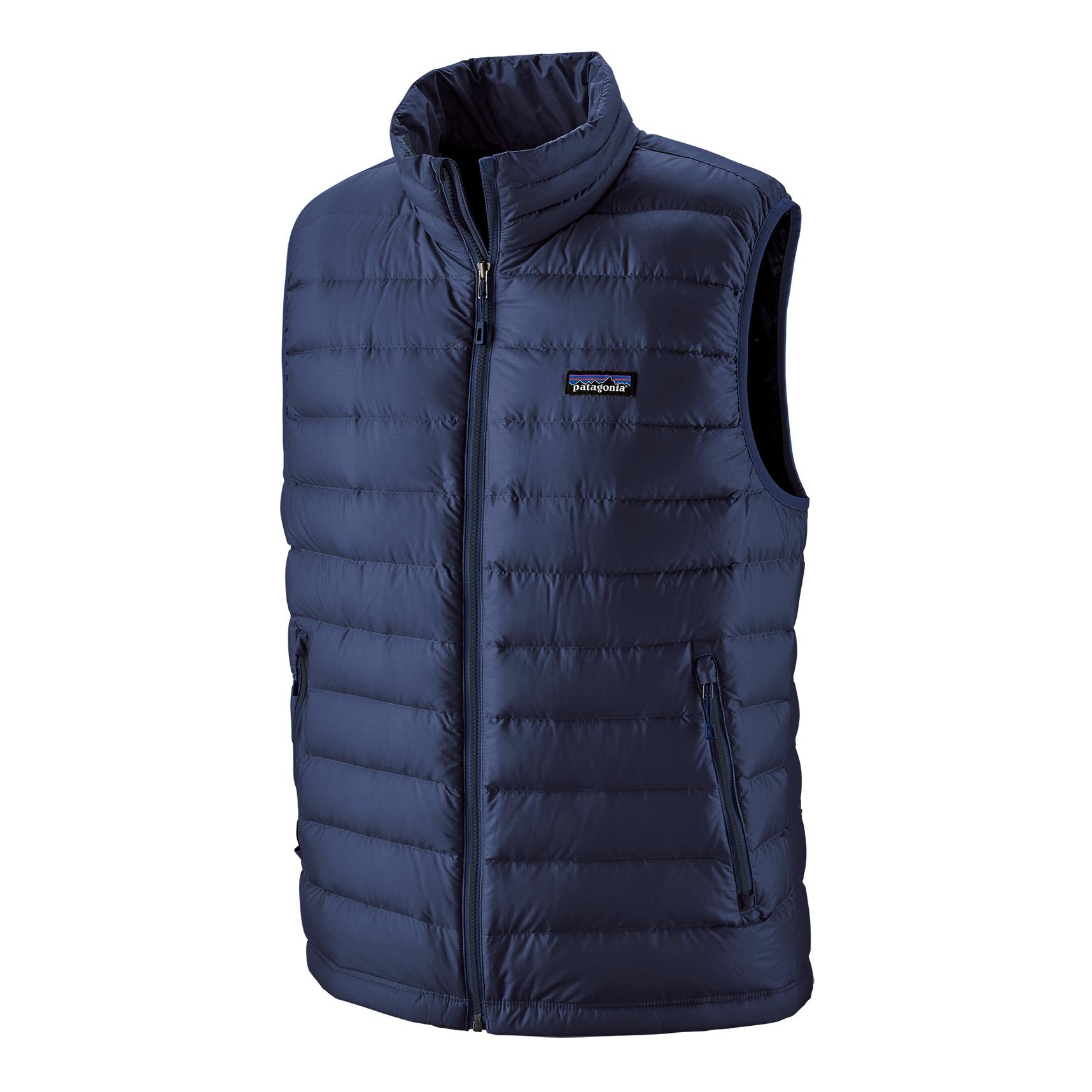 Patagonia Down Sweater Vest Bleu marine XS 