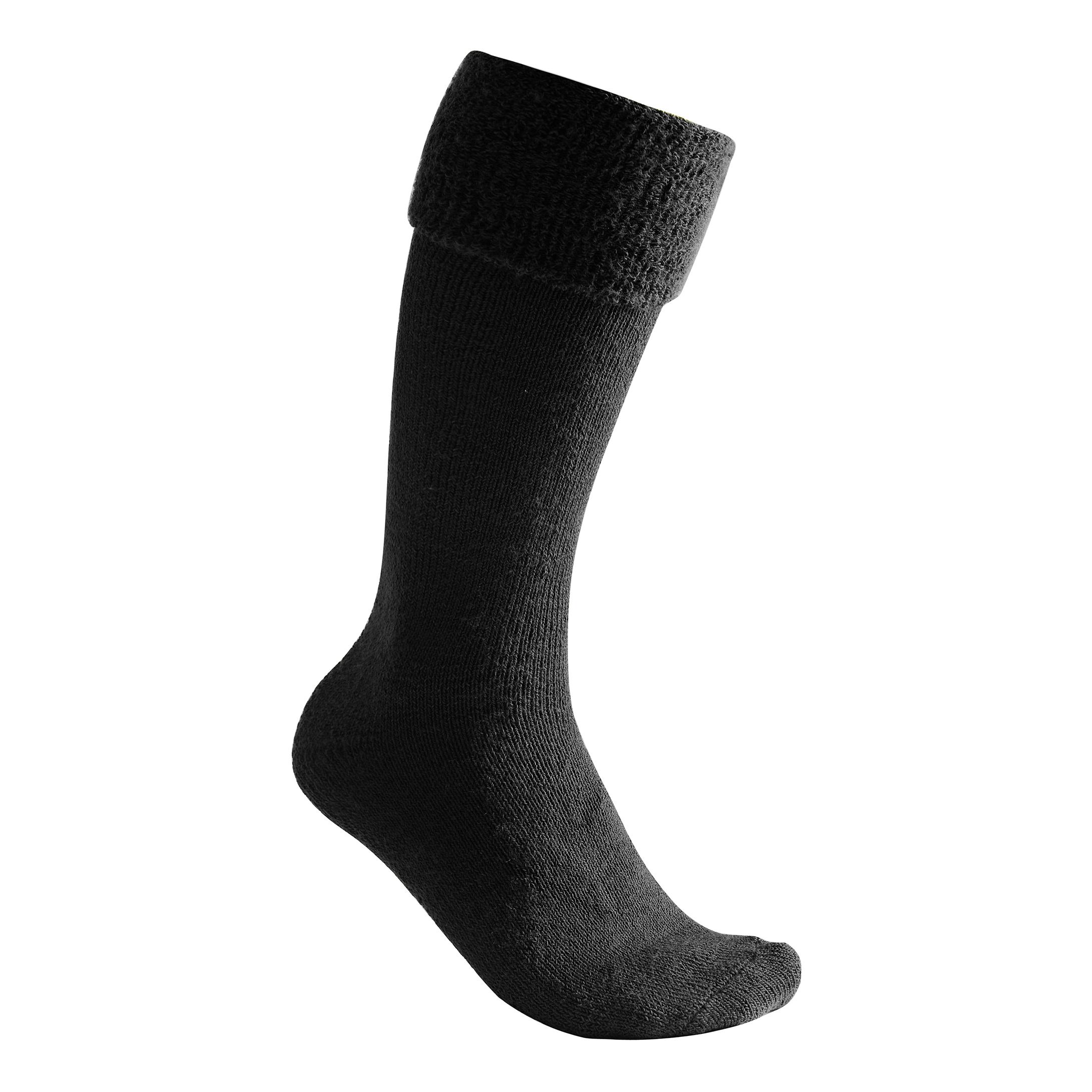Woolpower Socks Knee High 600 Noir 45/48 