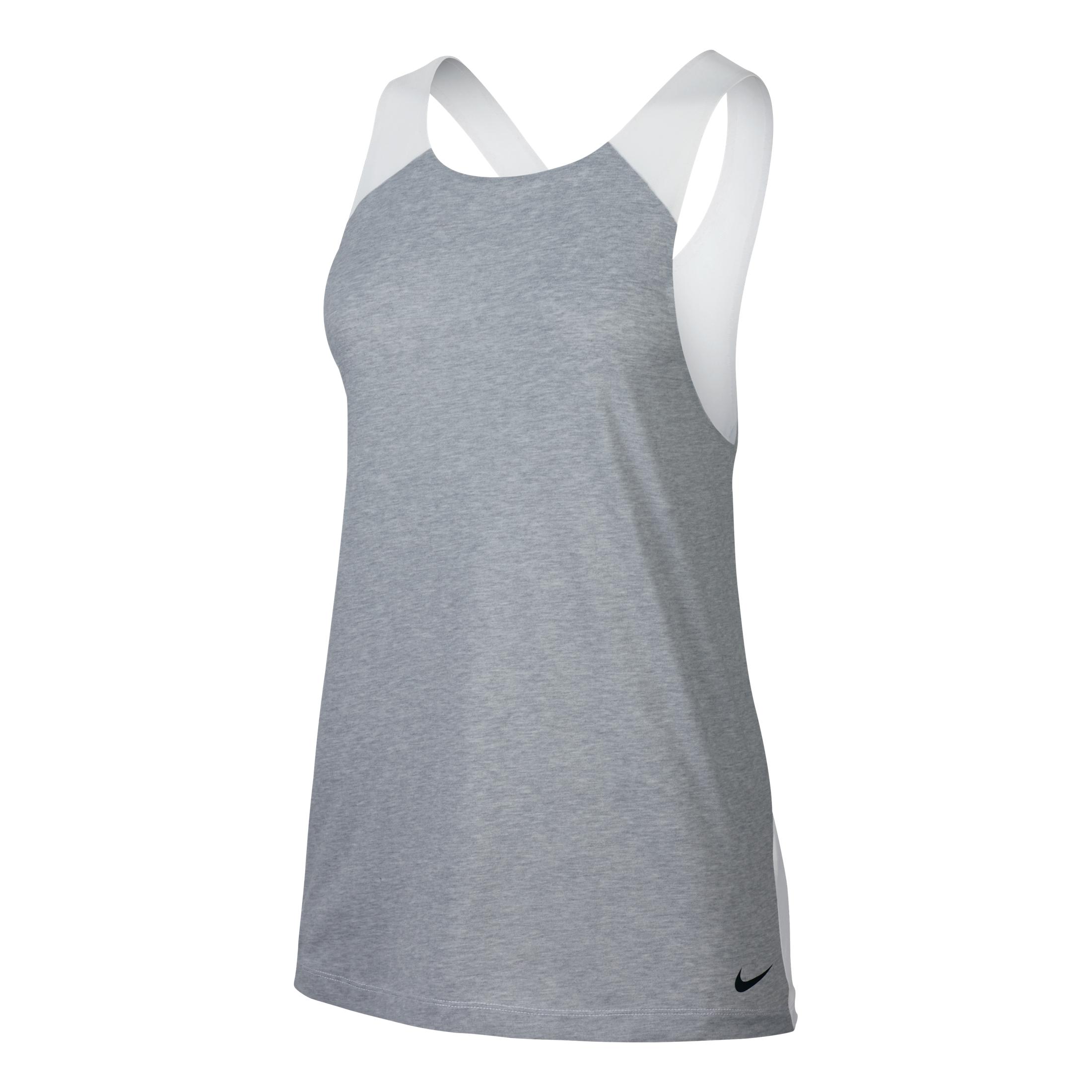 Nike Breathe Tank Loose Gris XS