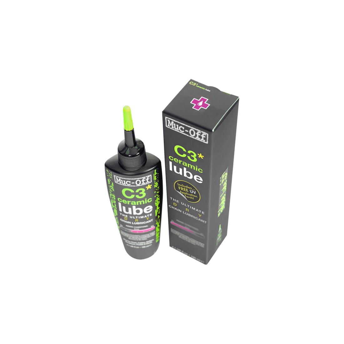 Muc-Off Muc Off C3 Ceramic Dry Lube 120ml Noir 