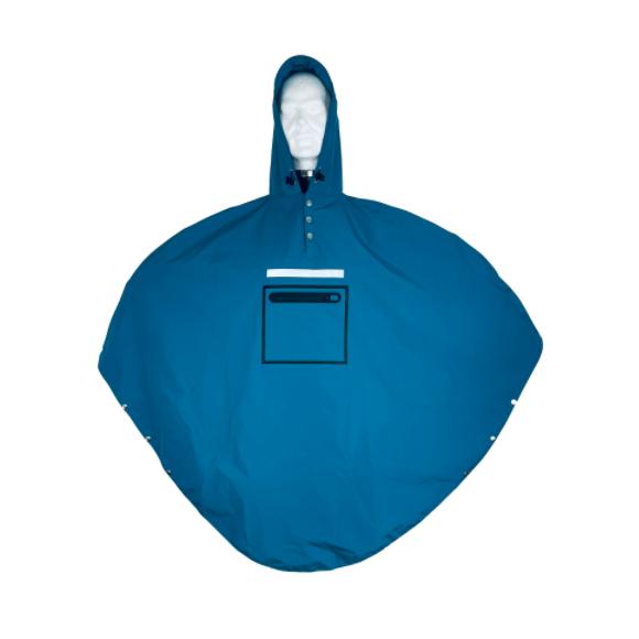 The peoples poncho Poncho 3.0 Hardy Blue Bleu ciel 