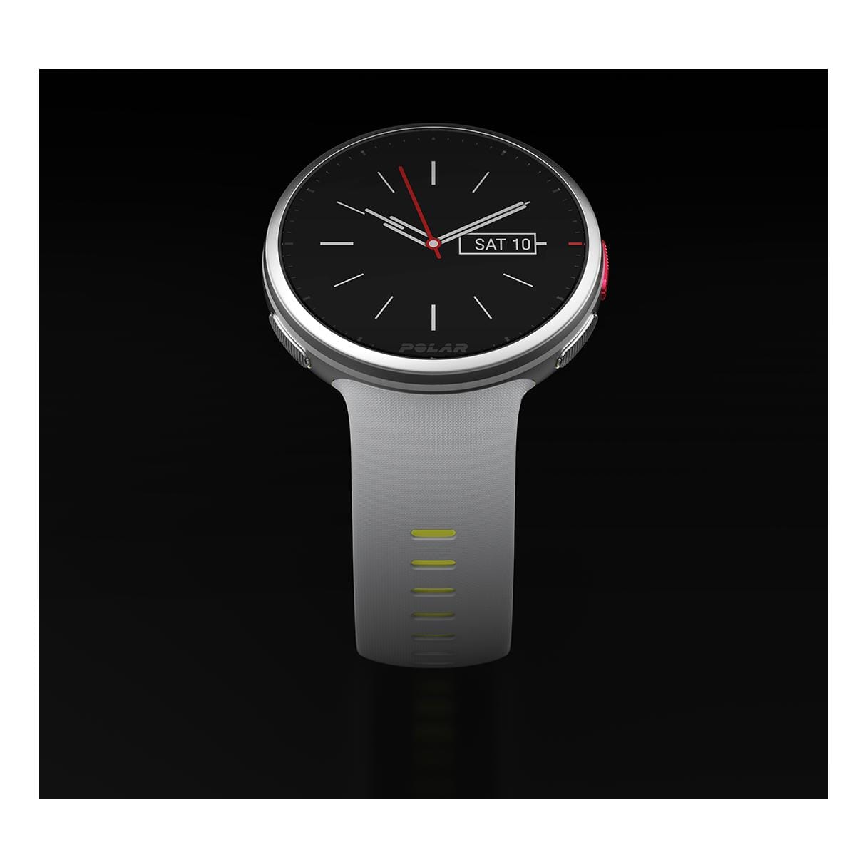 Cardio gps watch vantage v2 lemon pack hr polar gray