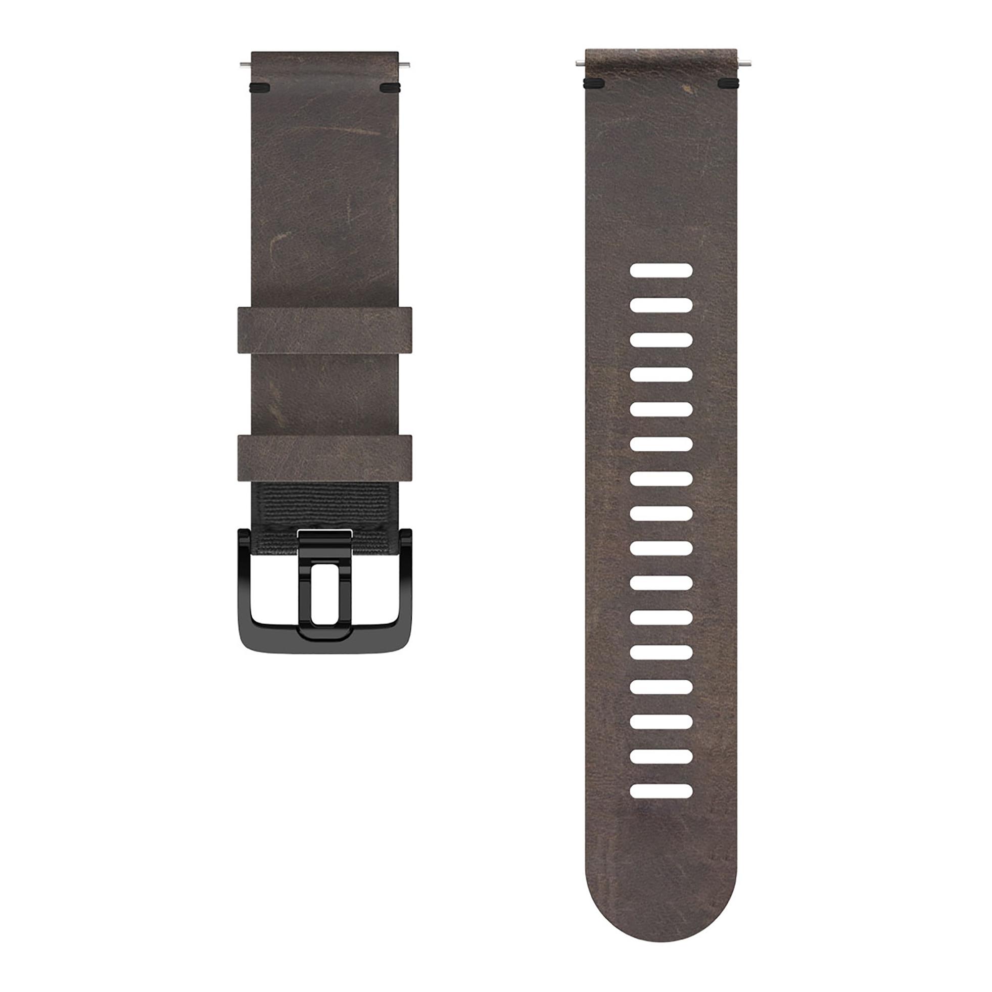Polar Wrist Band 22mm Fkm Single Brn/Cop S Brun 
