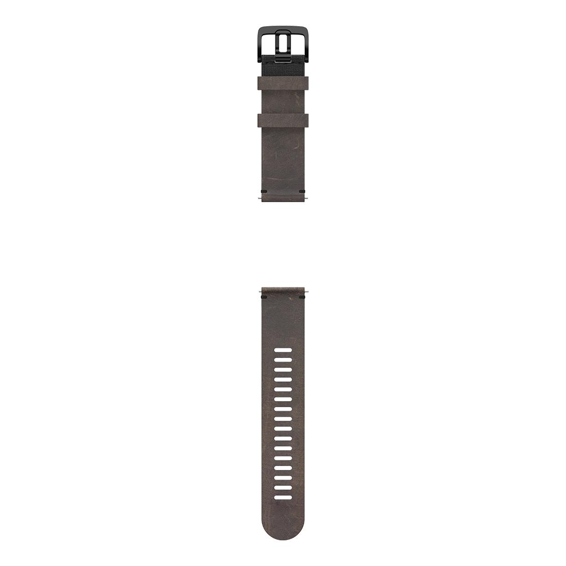 Polar Bracelet Grit X Cuir Brun M/L
