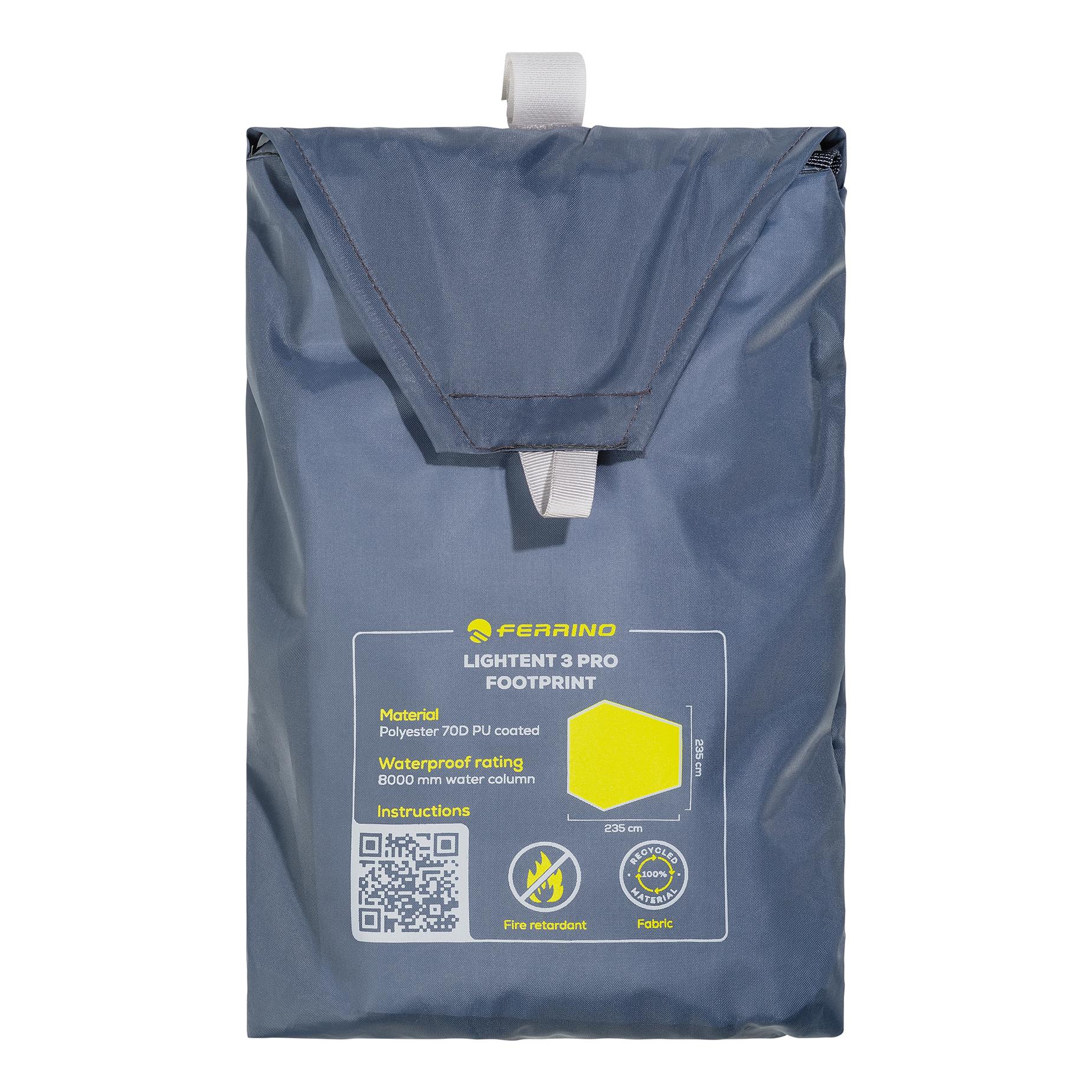 Ferrino Lightent III Pro Tapis de Sol Gris 