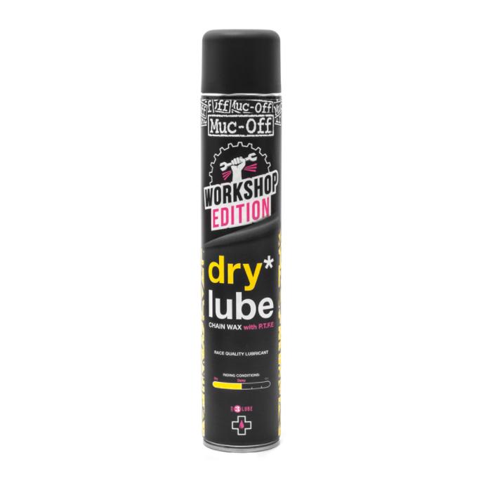 Muc-Off Lubrifiant pour conditions sèches Dry Lube Spray 750ml Noir 