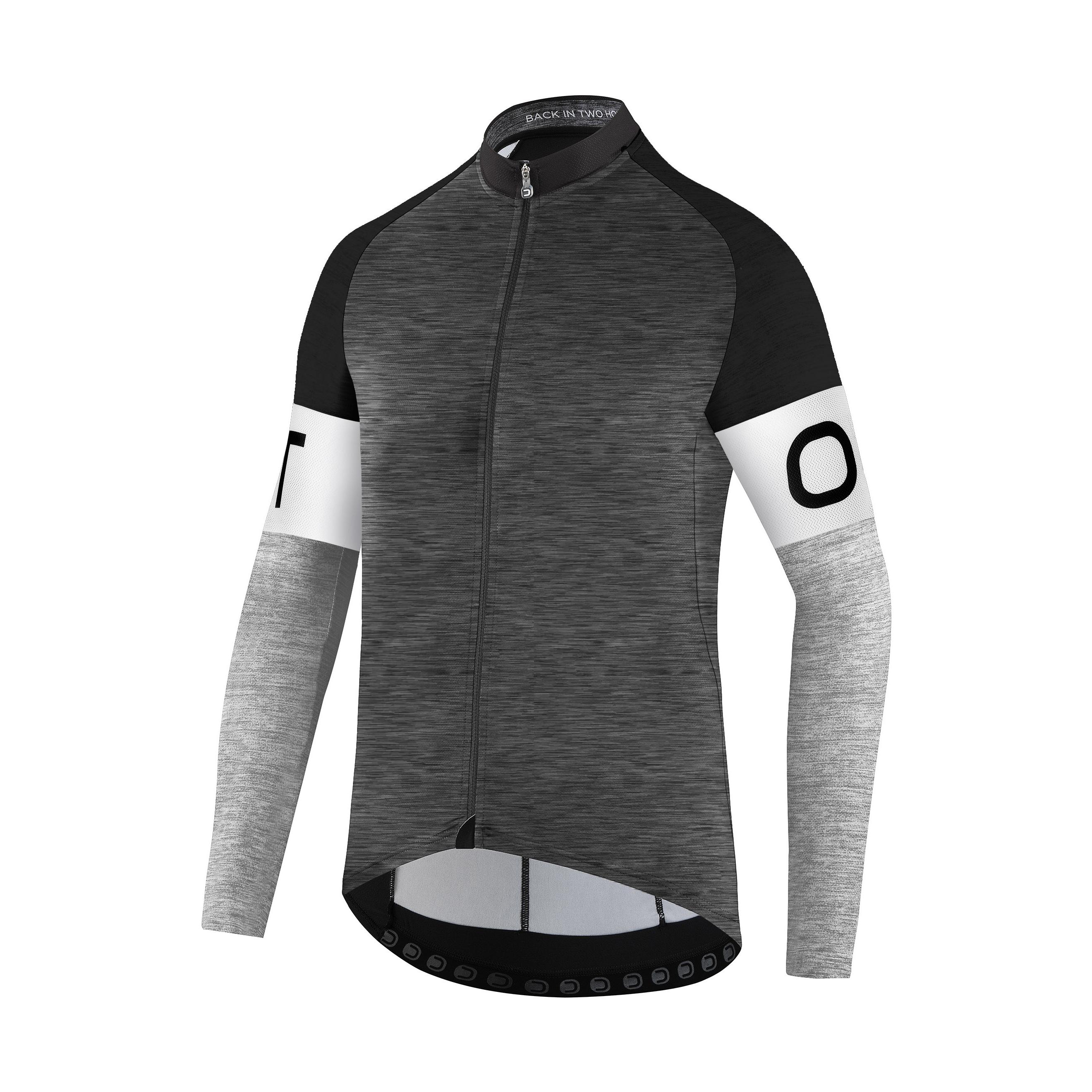 Dotout Block Long Sleeve Melange Grey Gris clair 2XL 